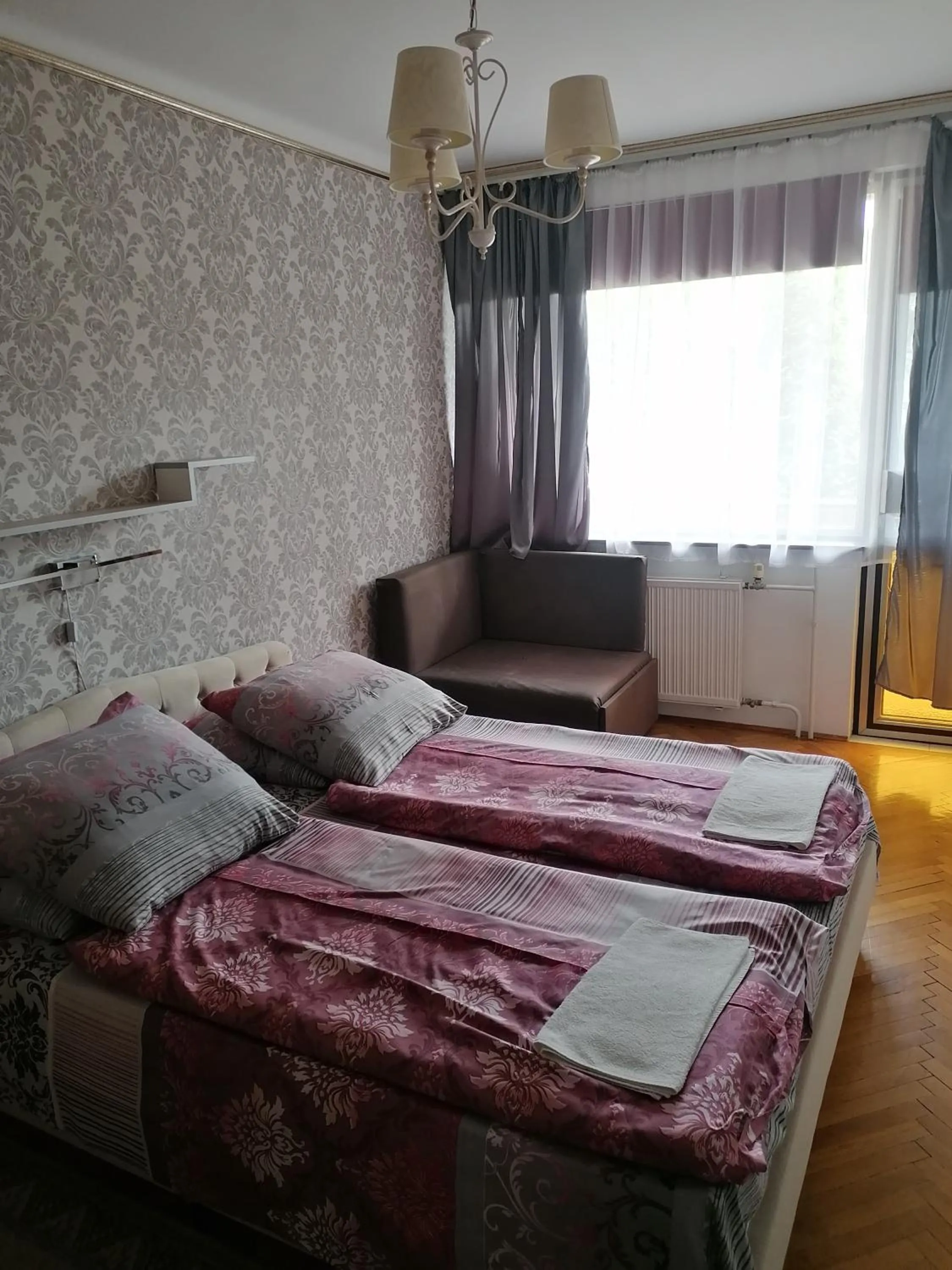 Bed in Rubin Apartman