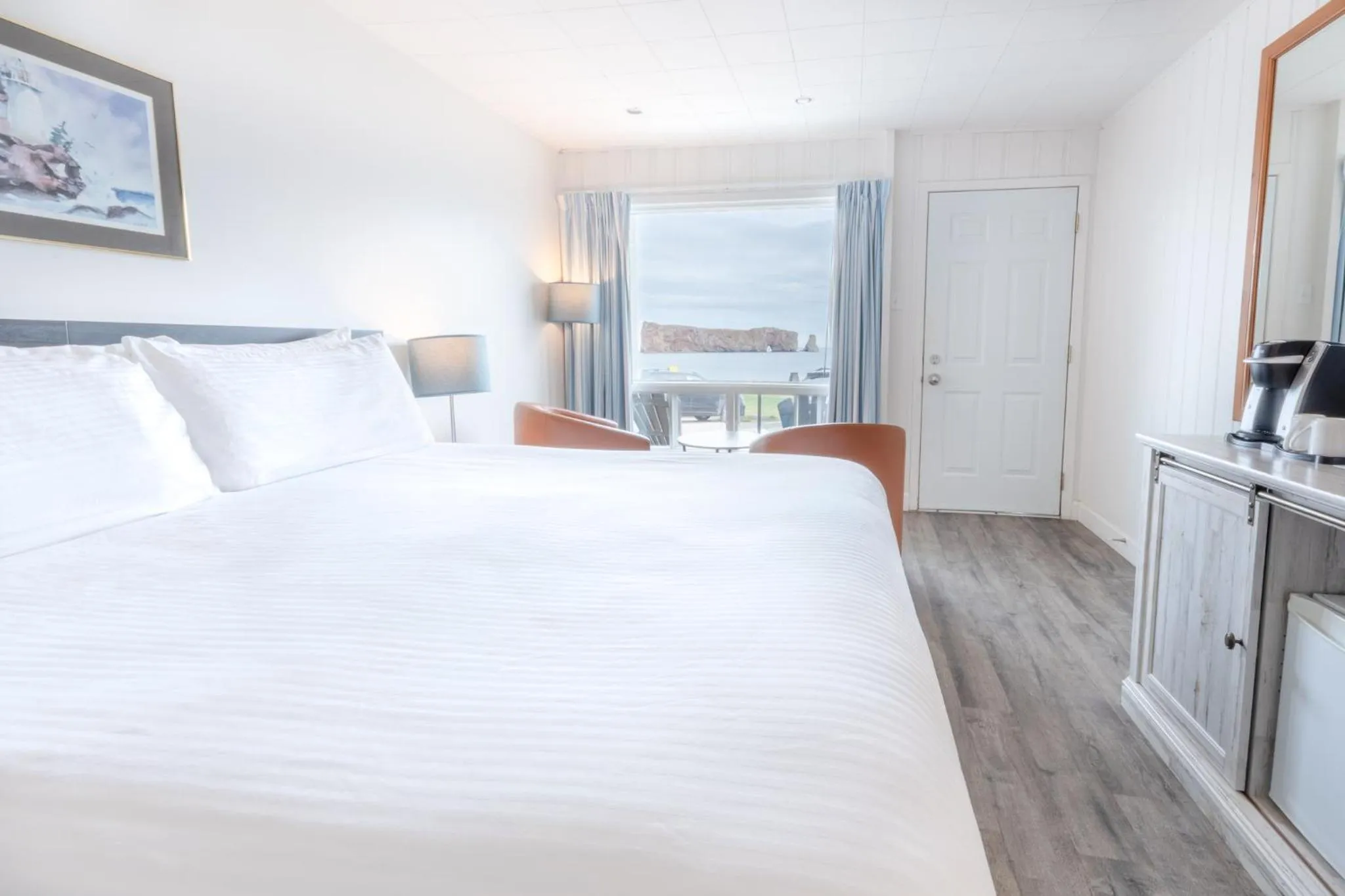 Bedroom, Bed in Riotel Perce