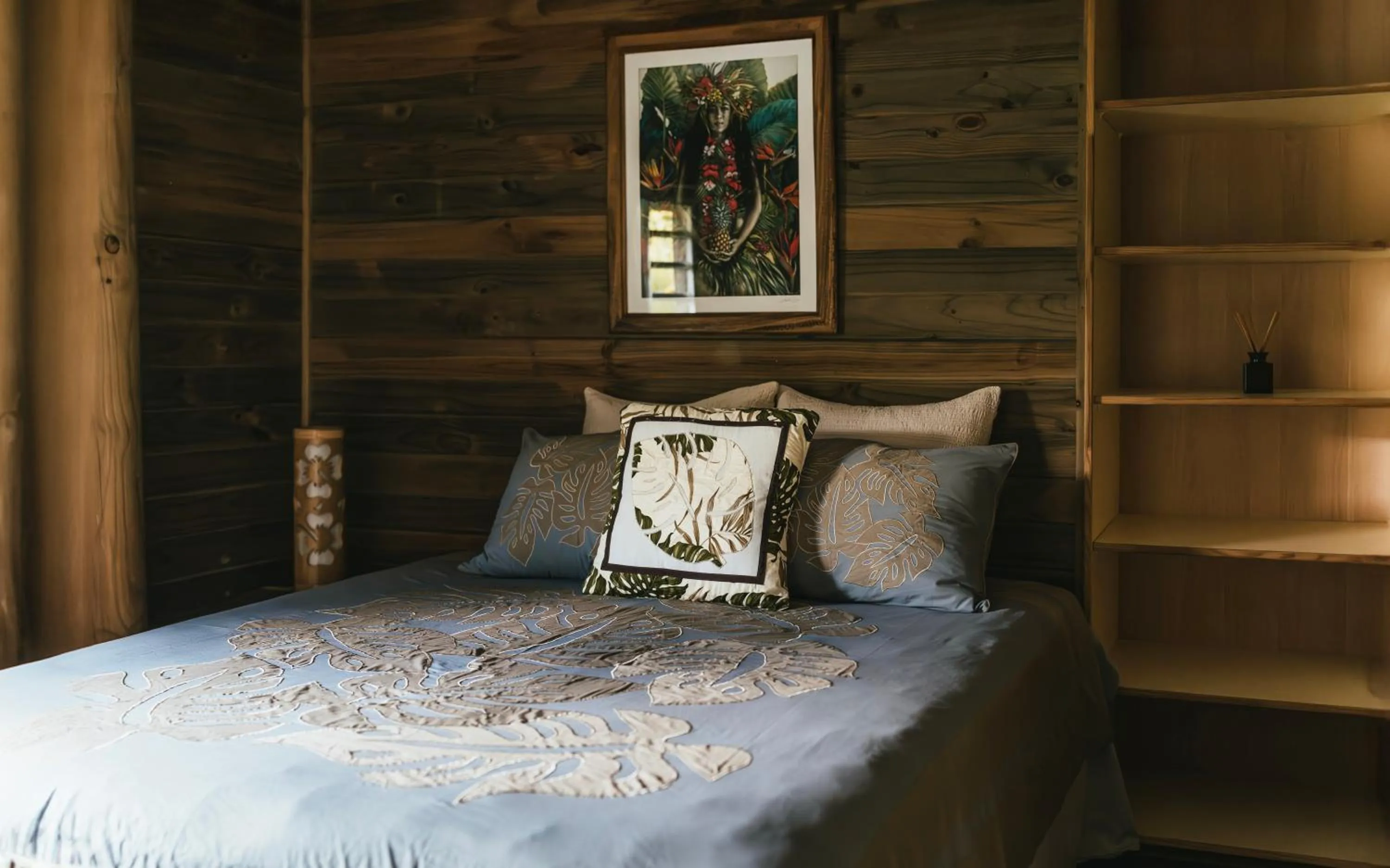 Bed in Bungalow Bali Hai