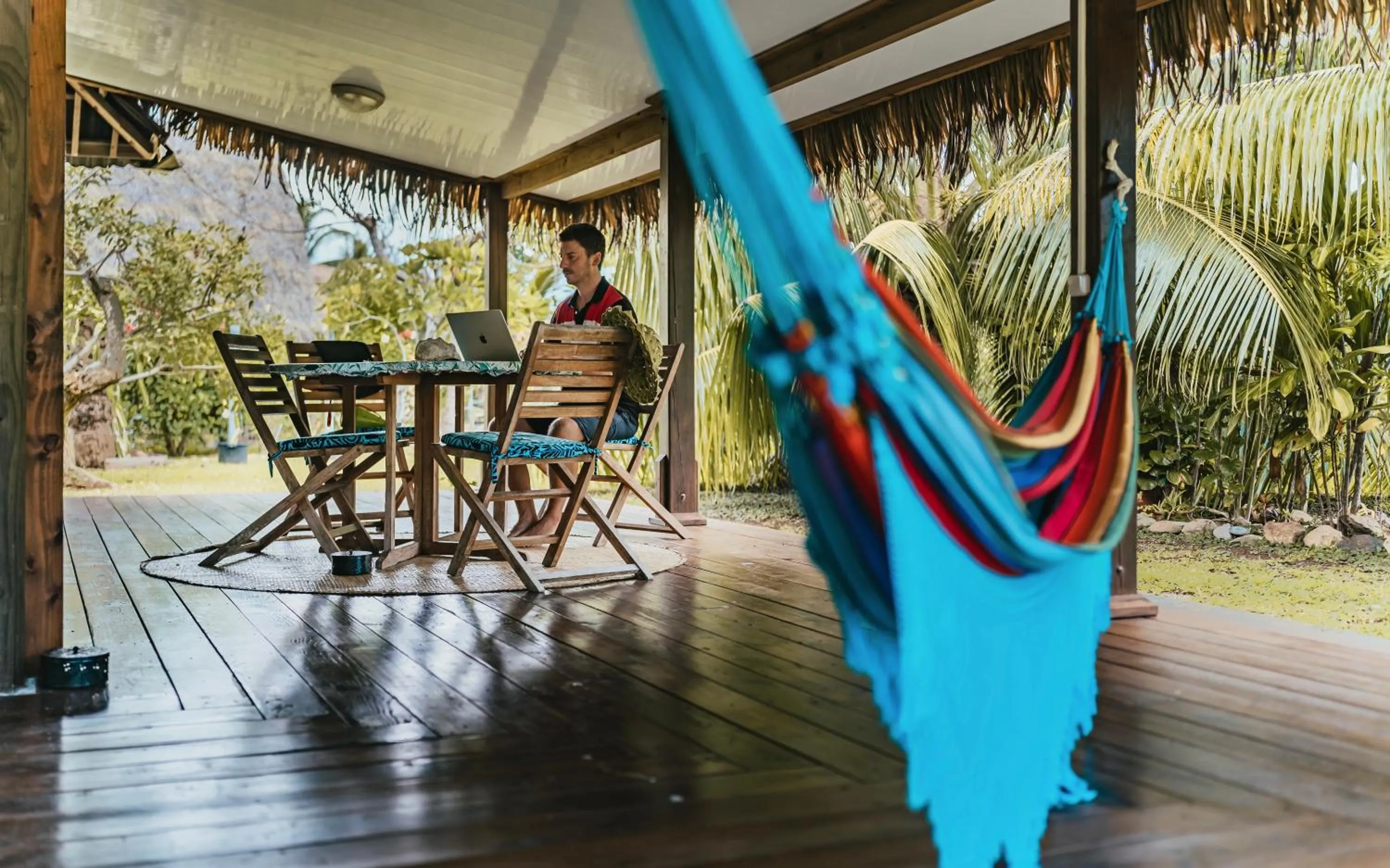 Patio in Bungalow Bali Hai