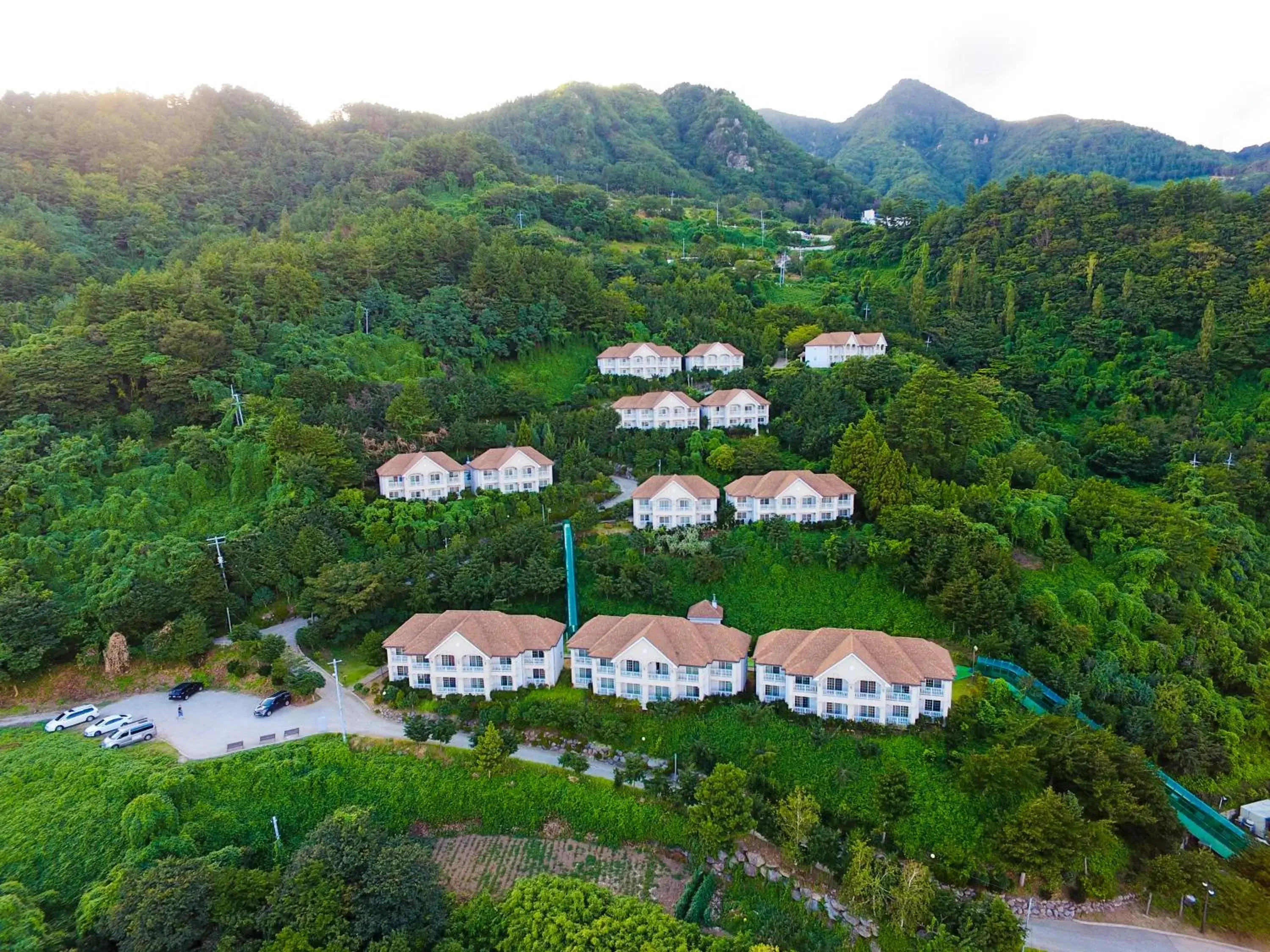 Property building in Daea Ulleung Resort Property building in Daea Ulleung Resort