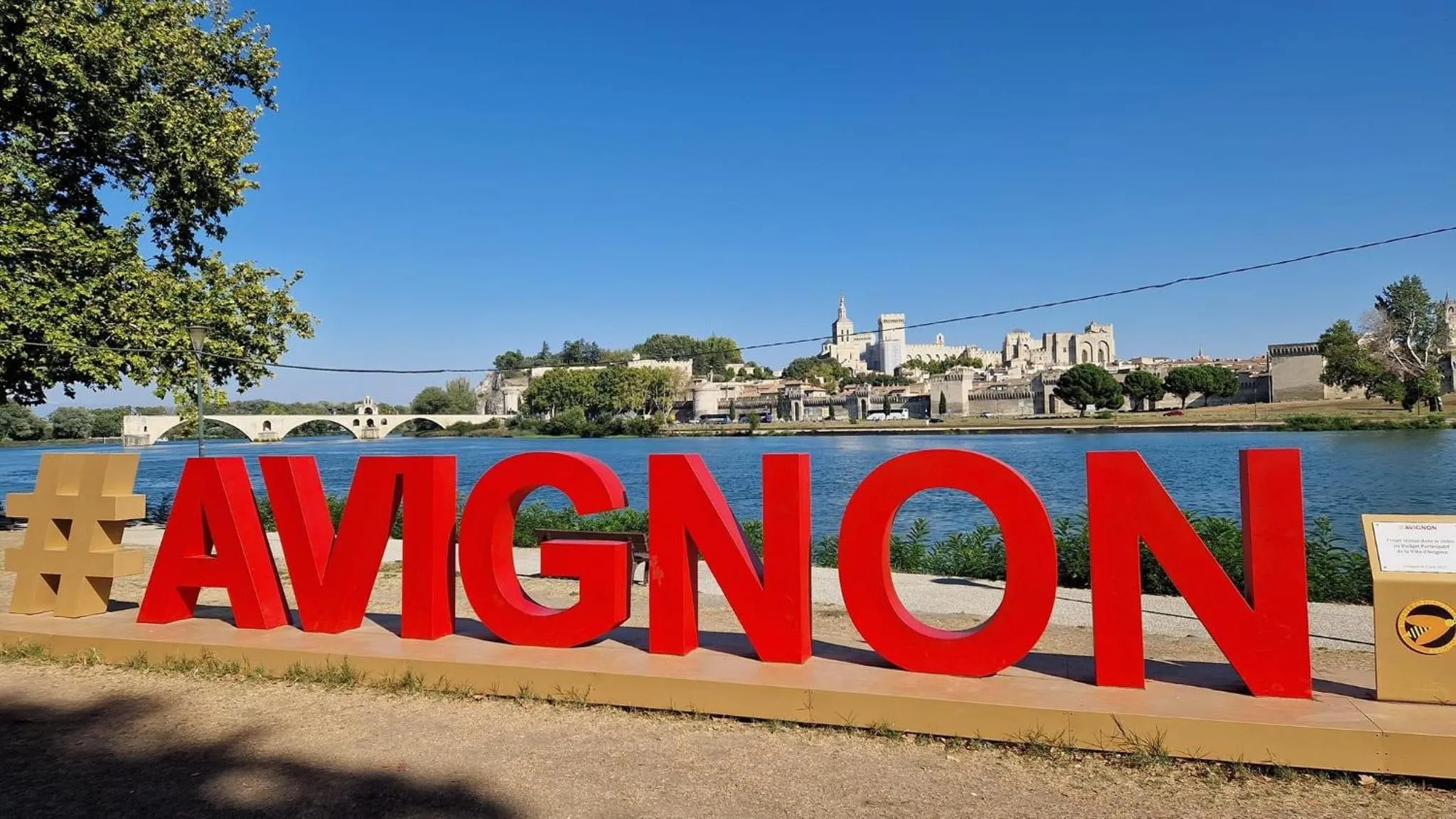 River view in Logis Hôtel La Bastide d'Entraigues