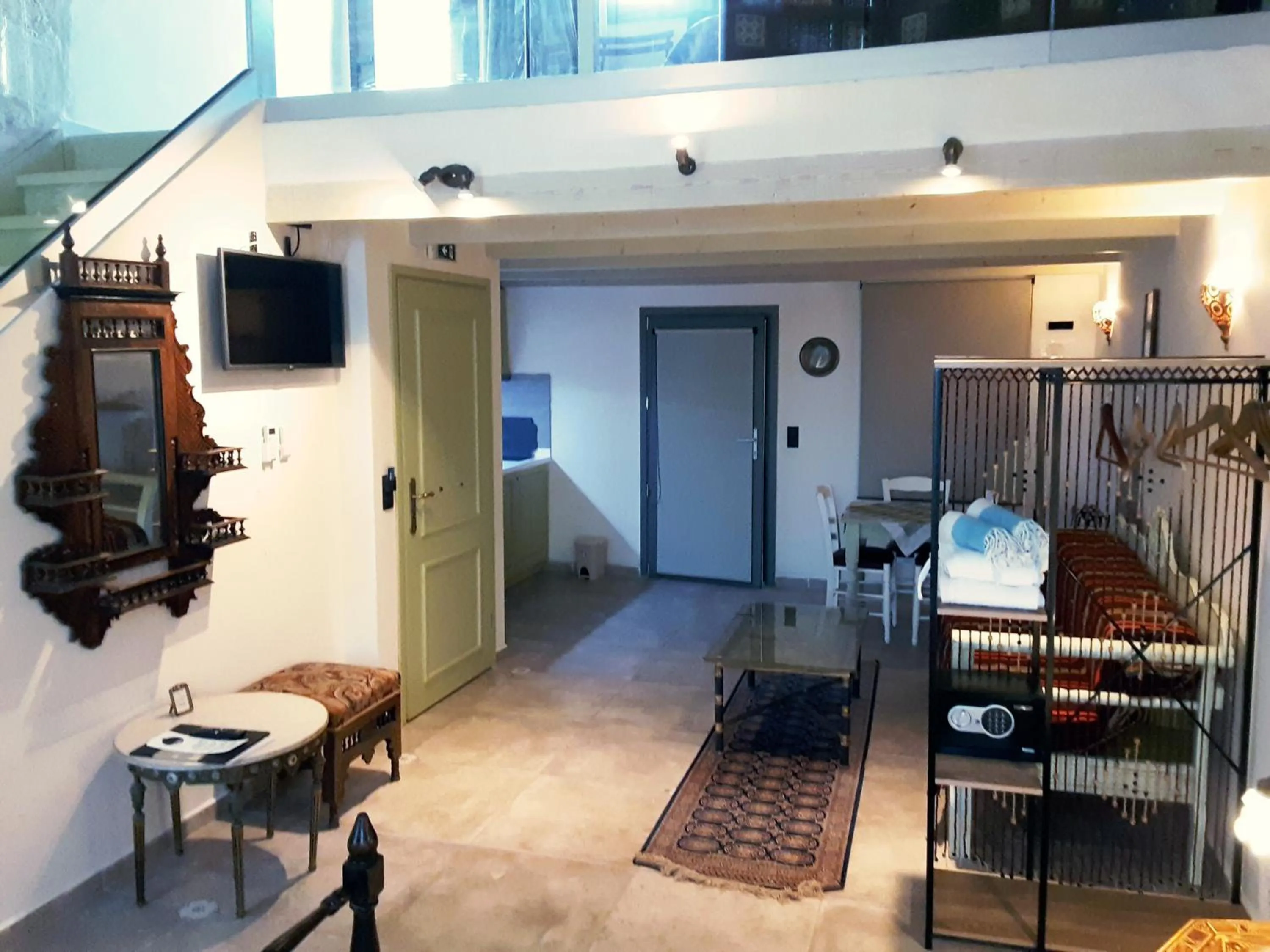 Living room in Hamam Oriental Suites