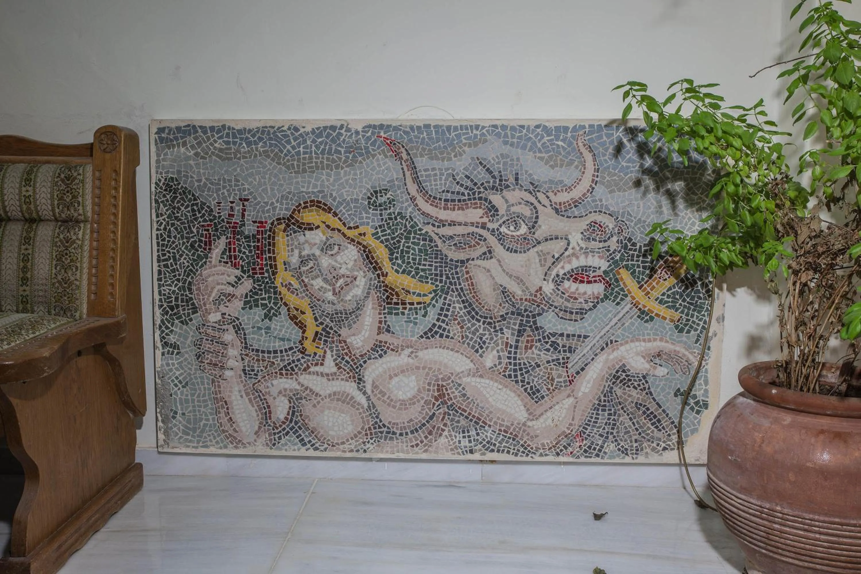 Decorative detail in Hamam Oriental Suites