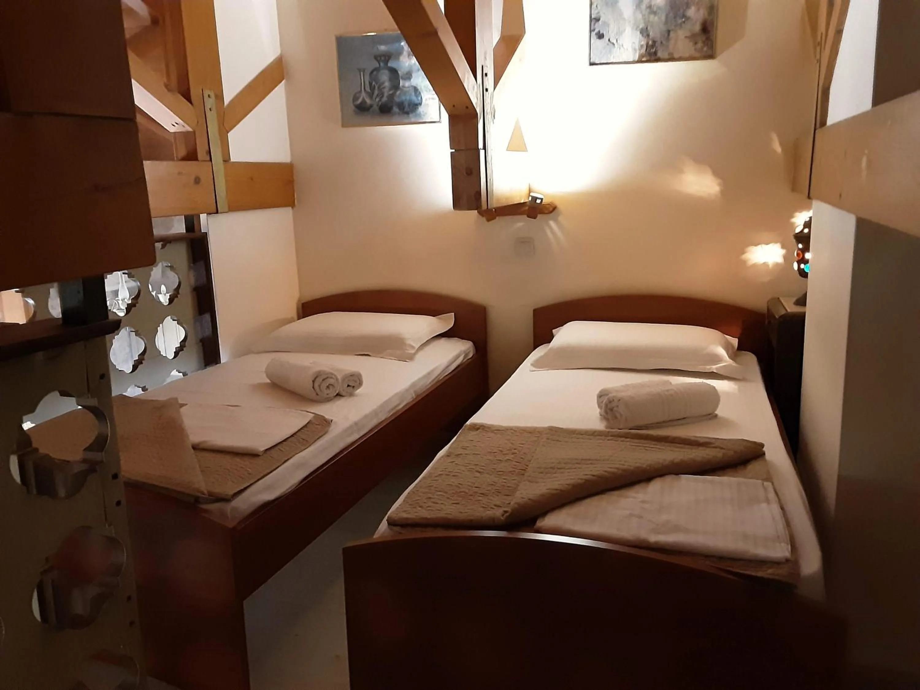 Bed in Hamam Oriental Suites