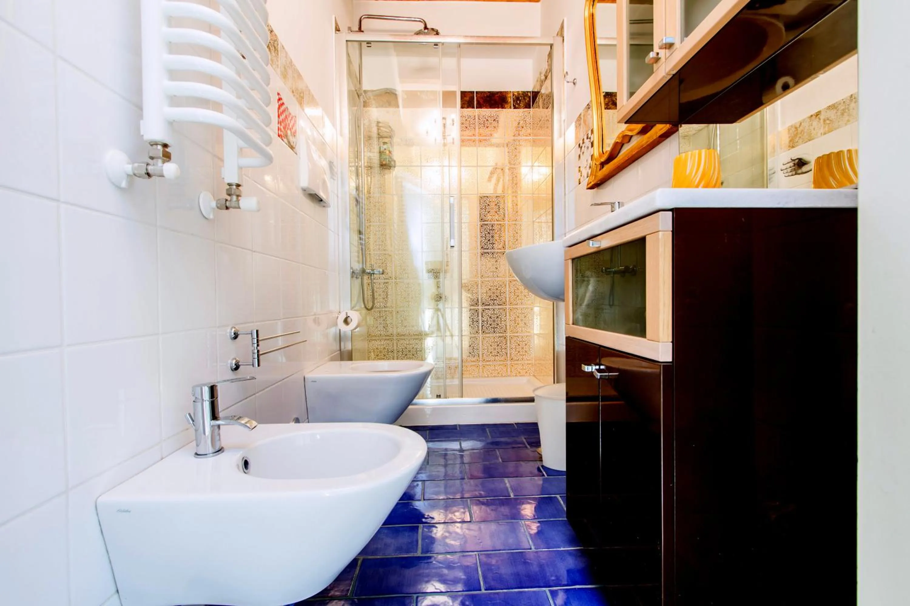 Shower in B&B Antico Cortile