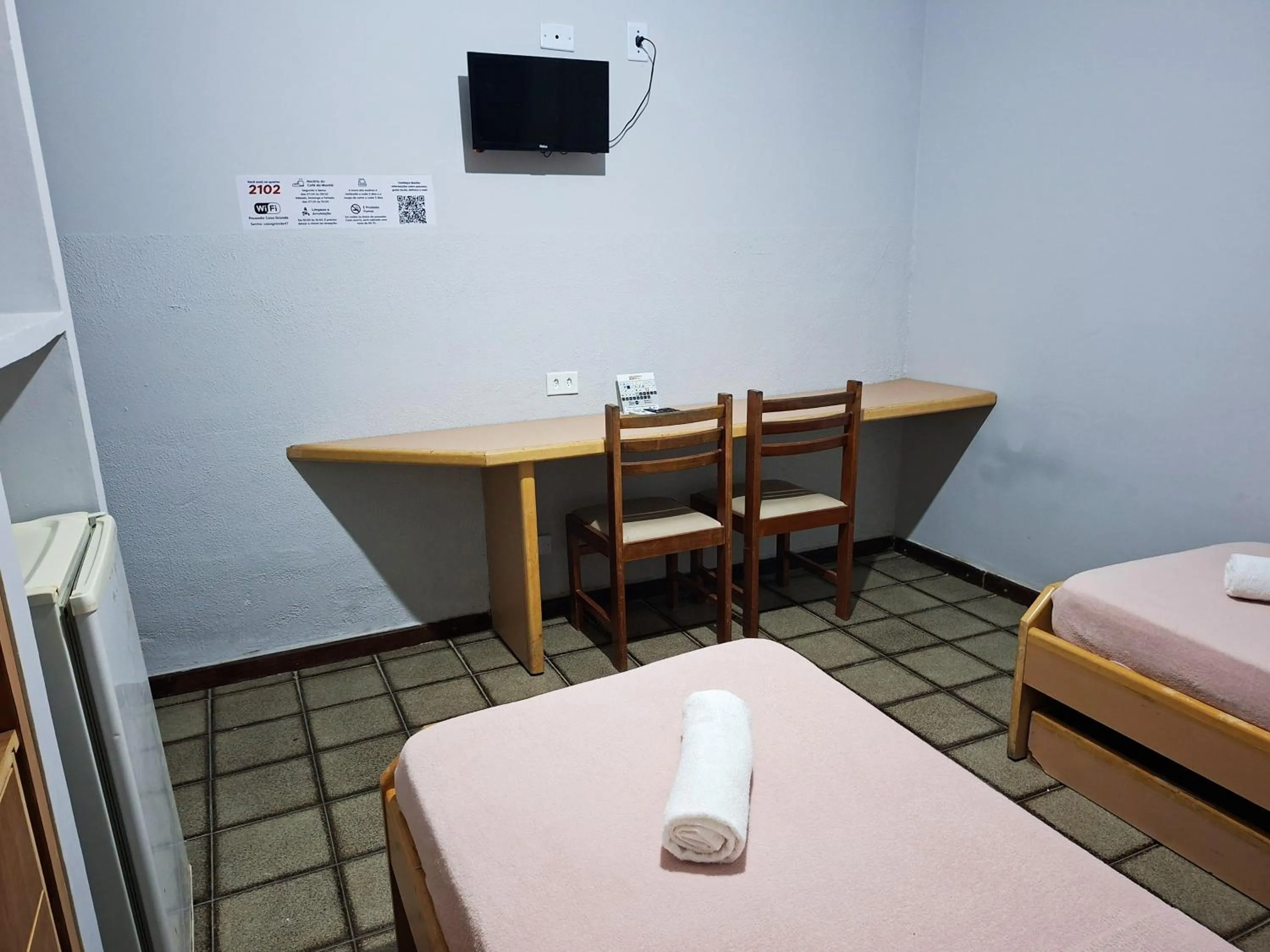 TV and multimedia, Bed in Pousada Casa Grande