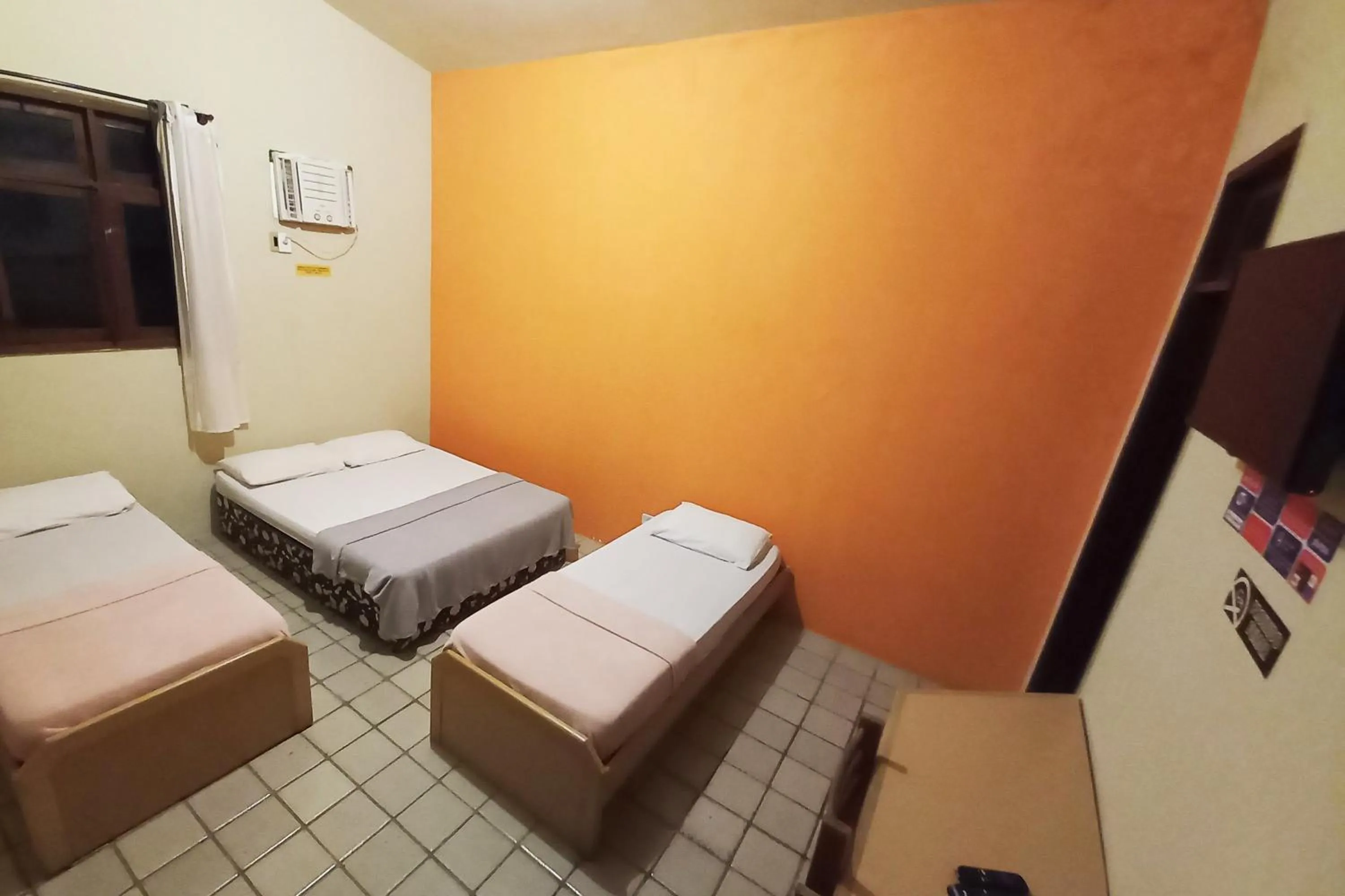 Bed in Pousada Casa Grande