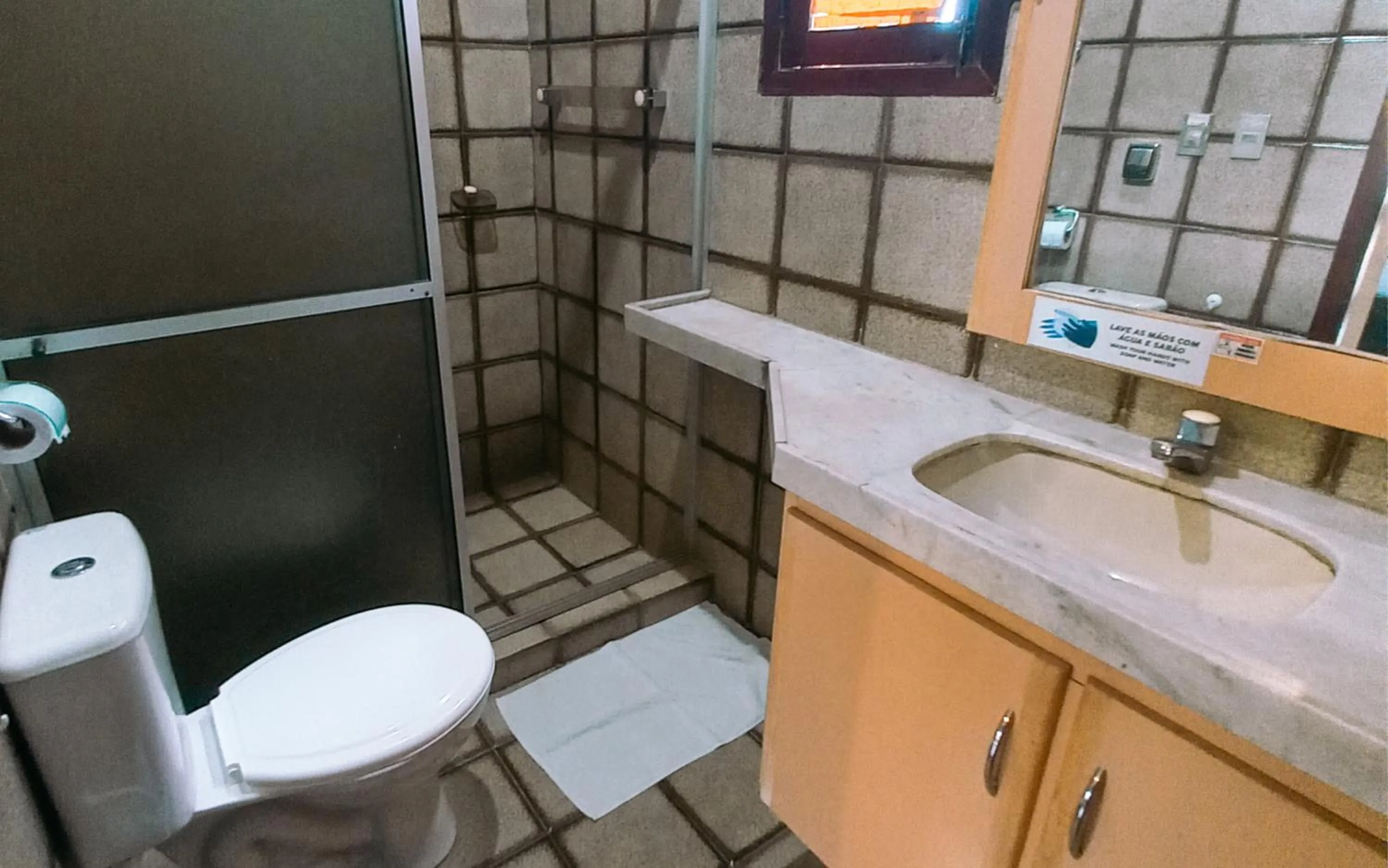 Bathroom in Pousada Casa Grande