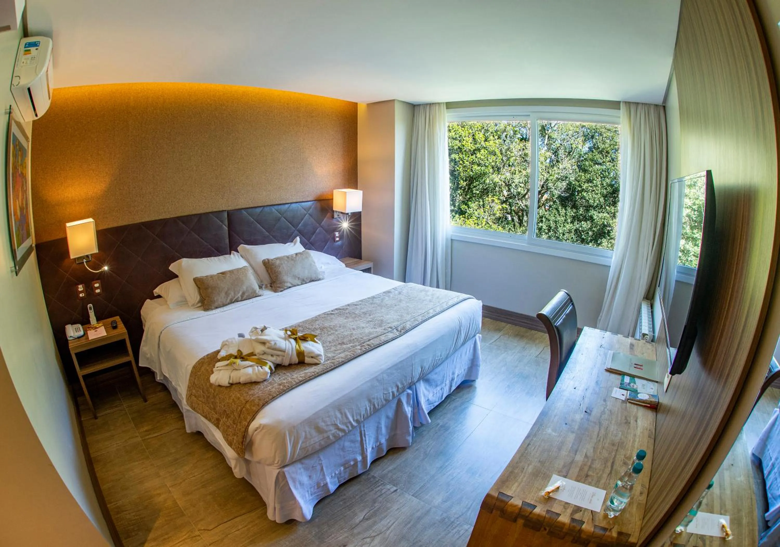 Bedroom, Bed in Hotel Refugio da Montanha