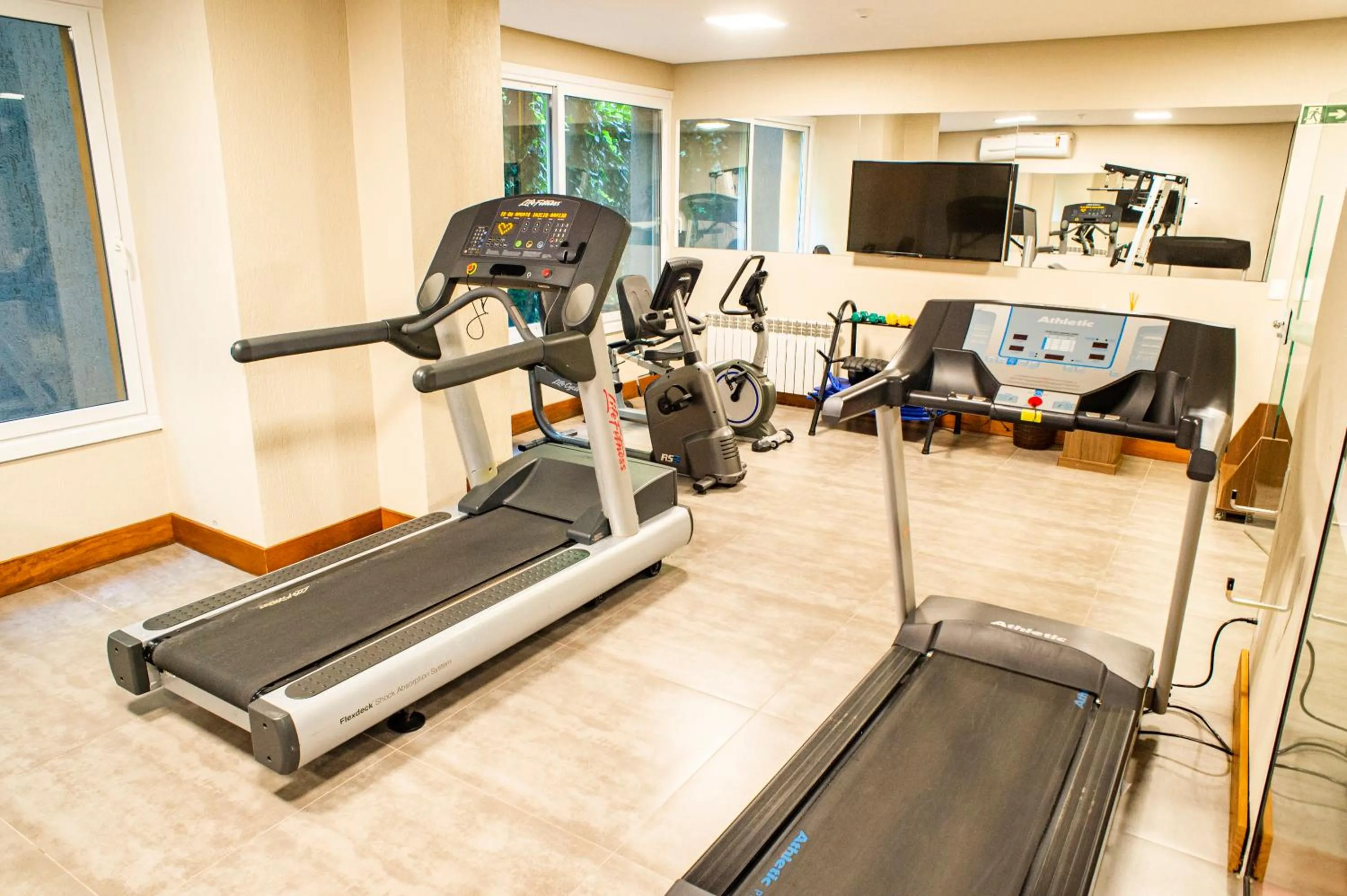 Fitness centre/facilities in Hotel Refugio da Montanha