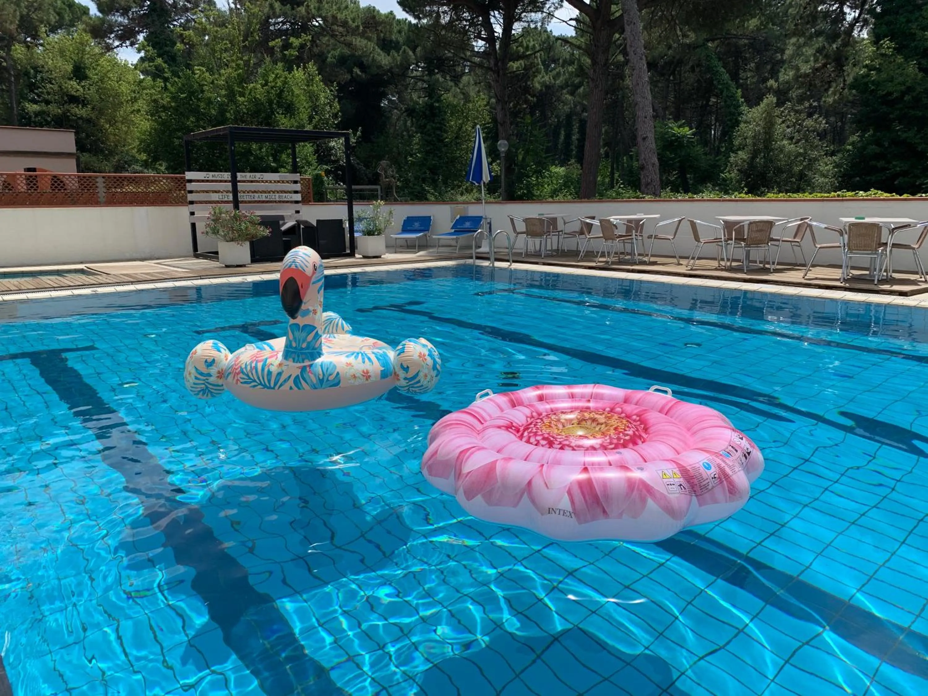 Swimming pool in G&D Hotel Deanna Pool&Brunch