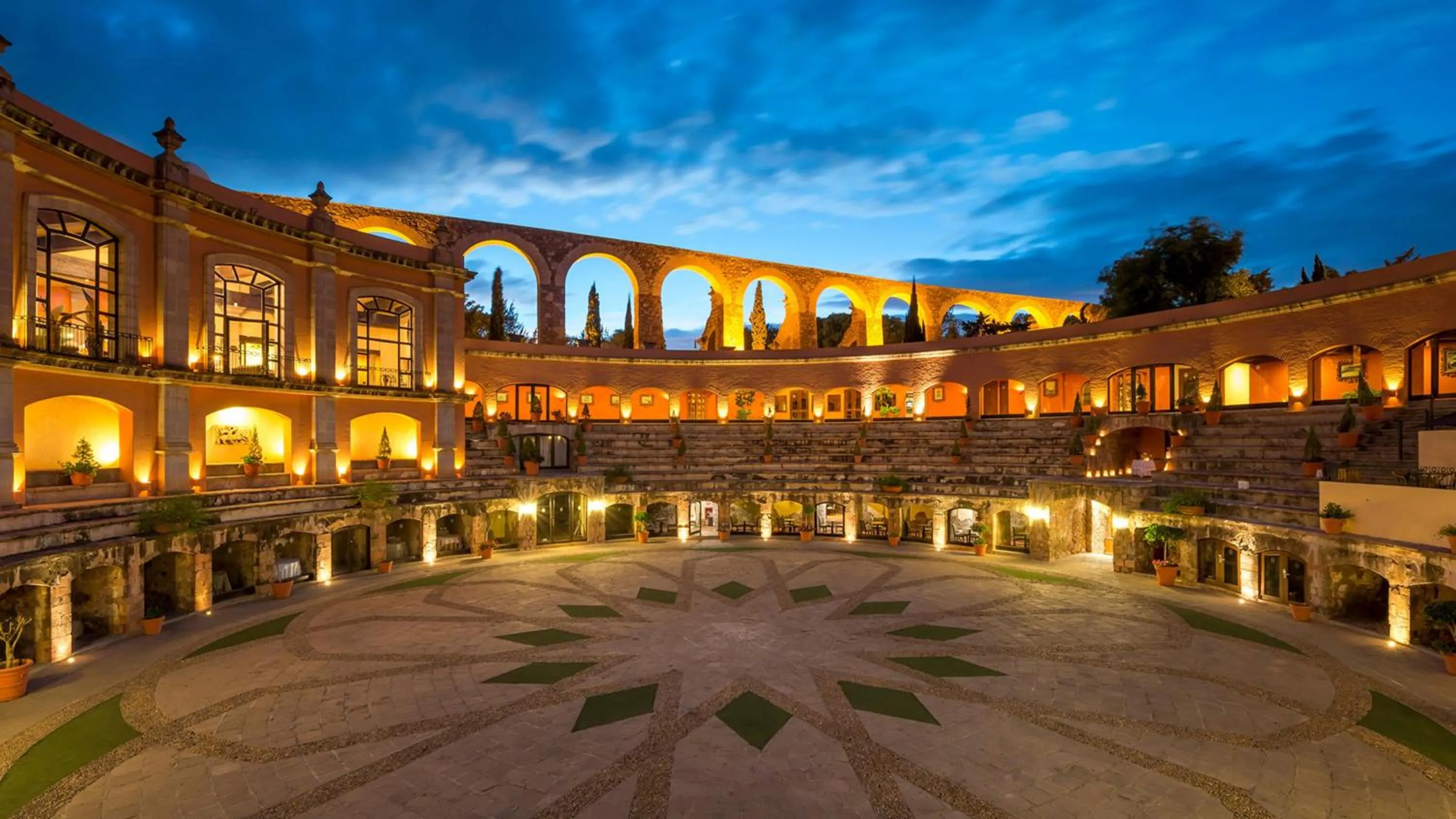 Facade/entrance in Quinta Real Zacatecas