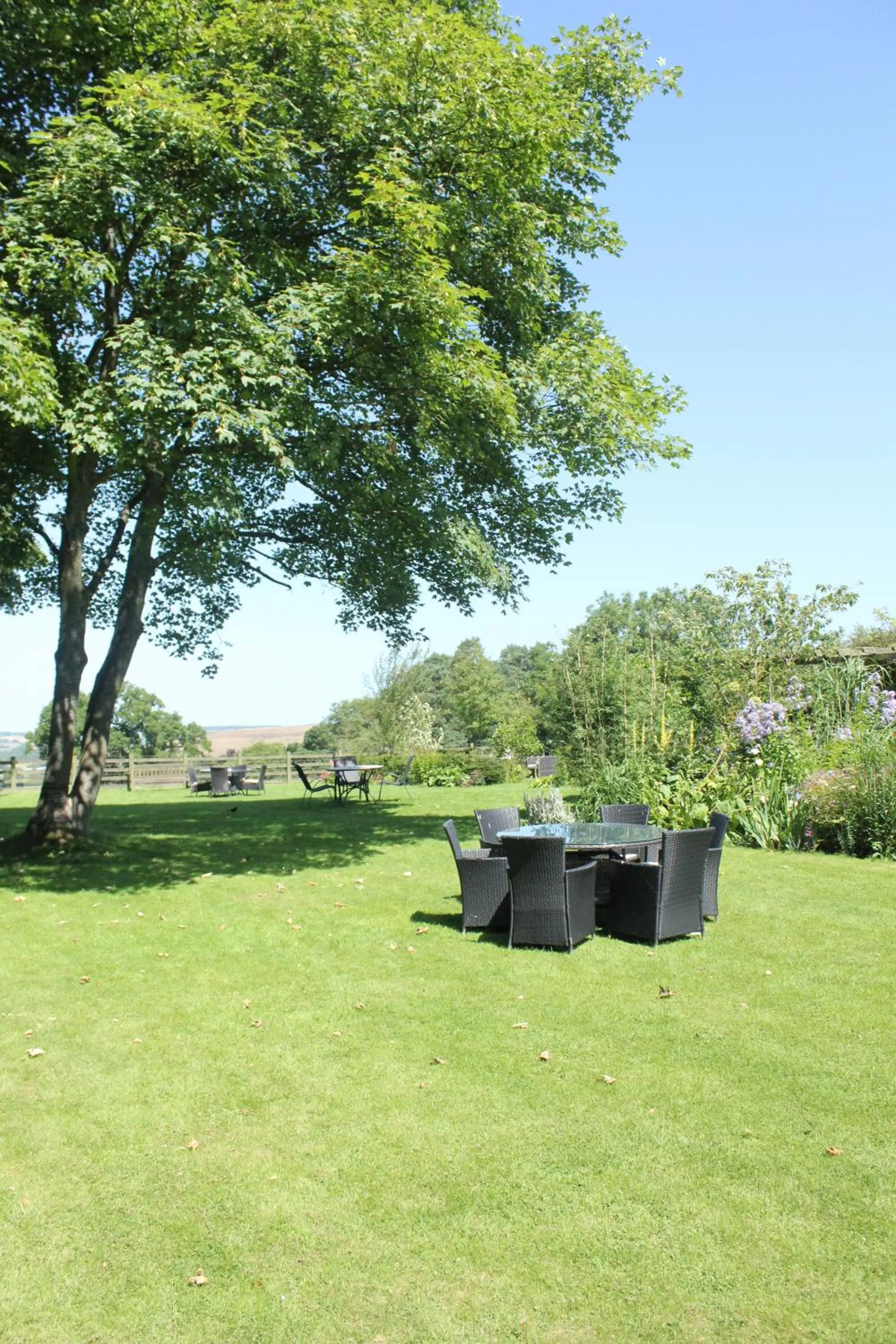 Patio in Mallyan Spout Hotel