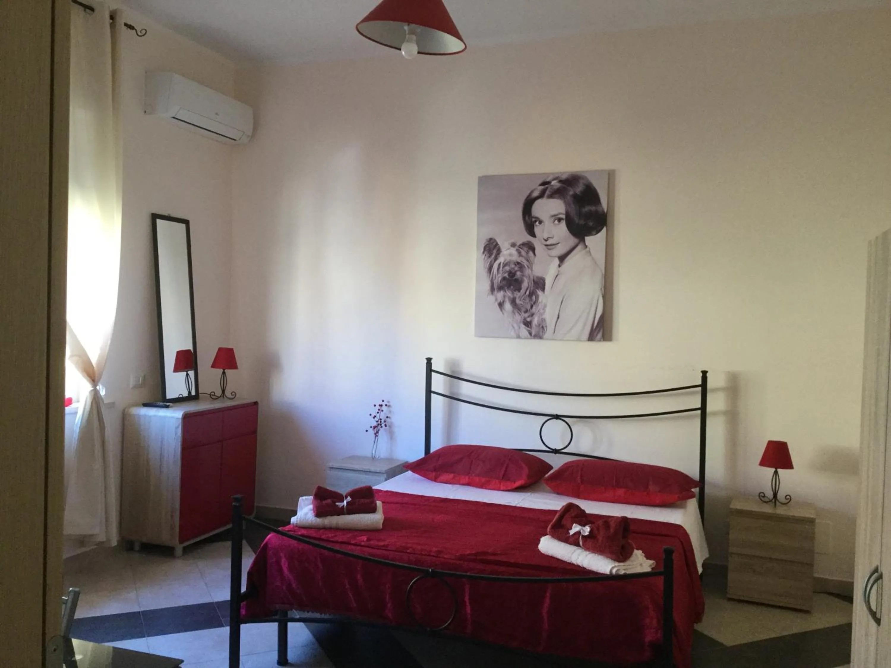 Bed in b & b Jasmine