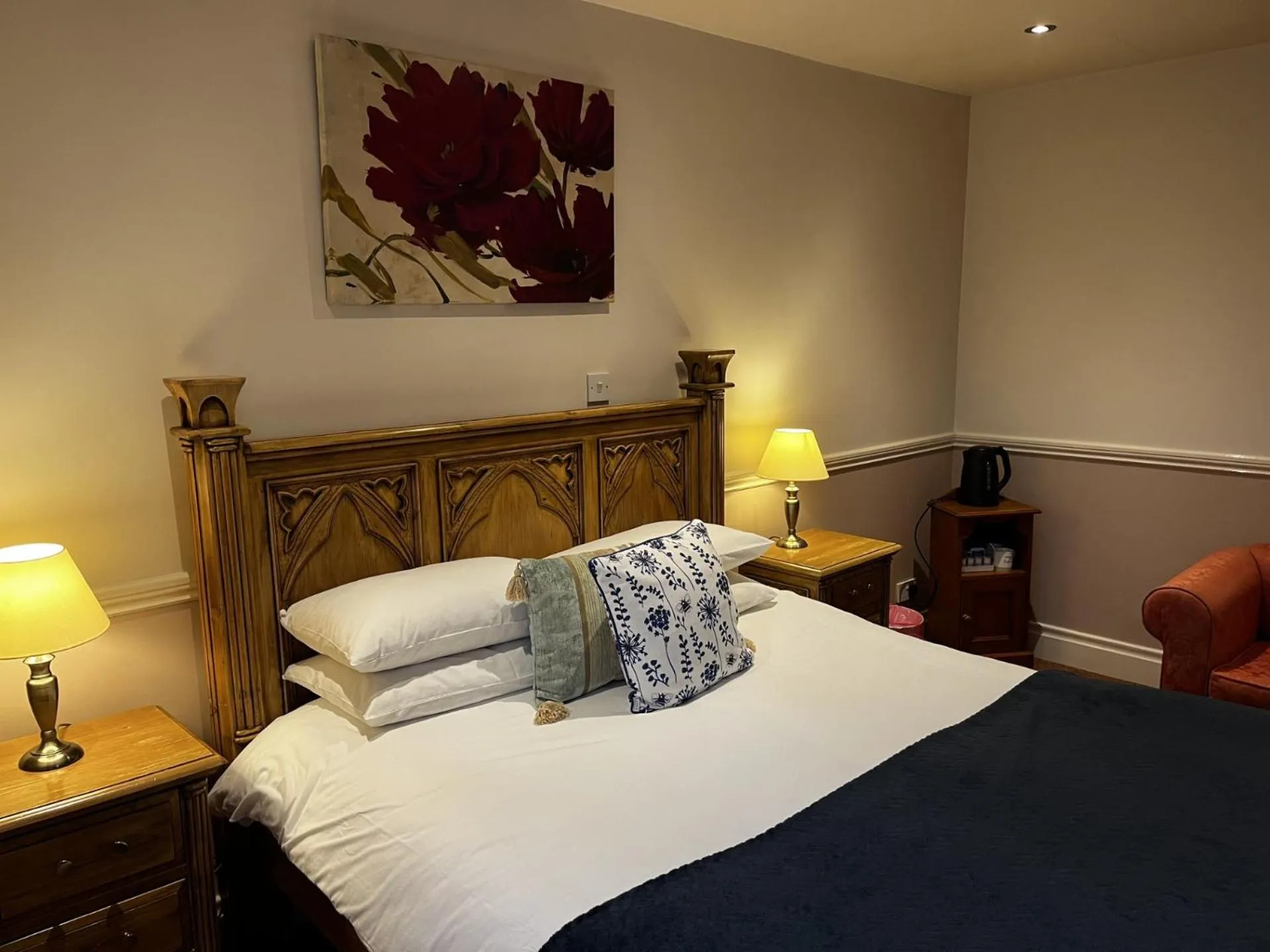 Bed in The Dog and Partridge