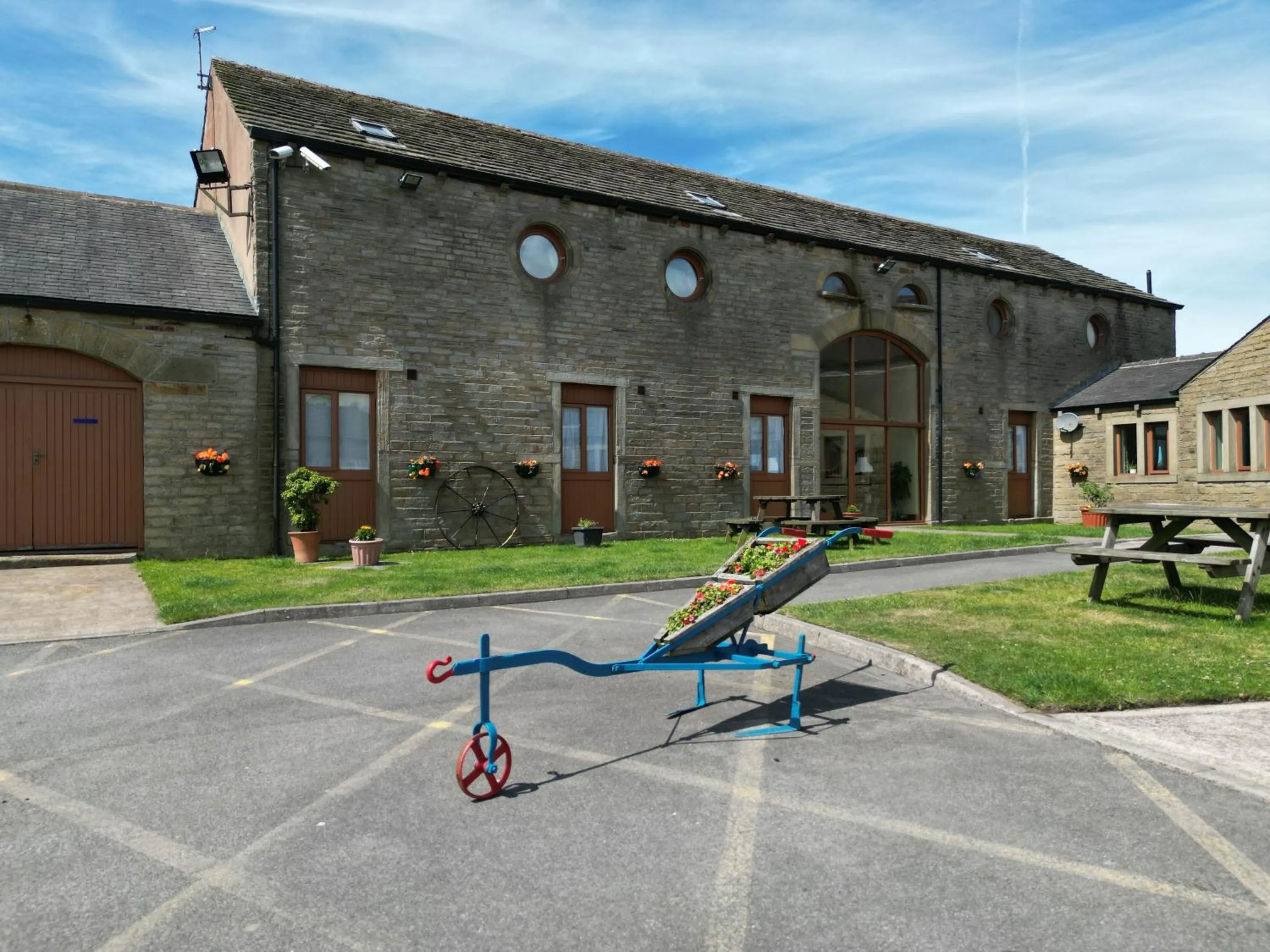 Property building in The Dog and Partridge