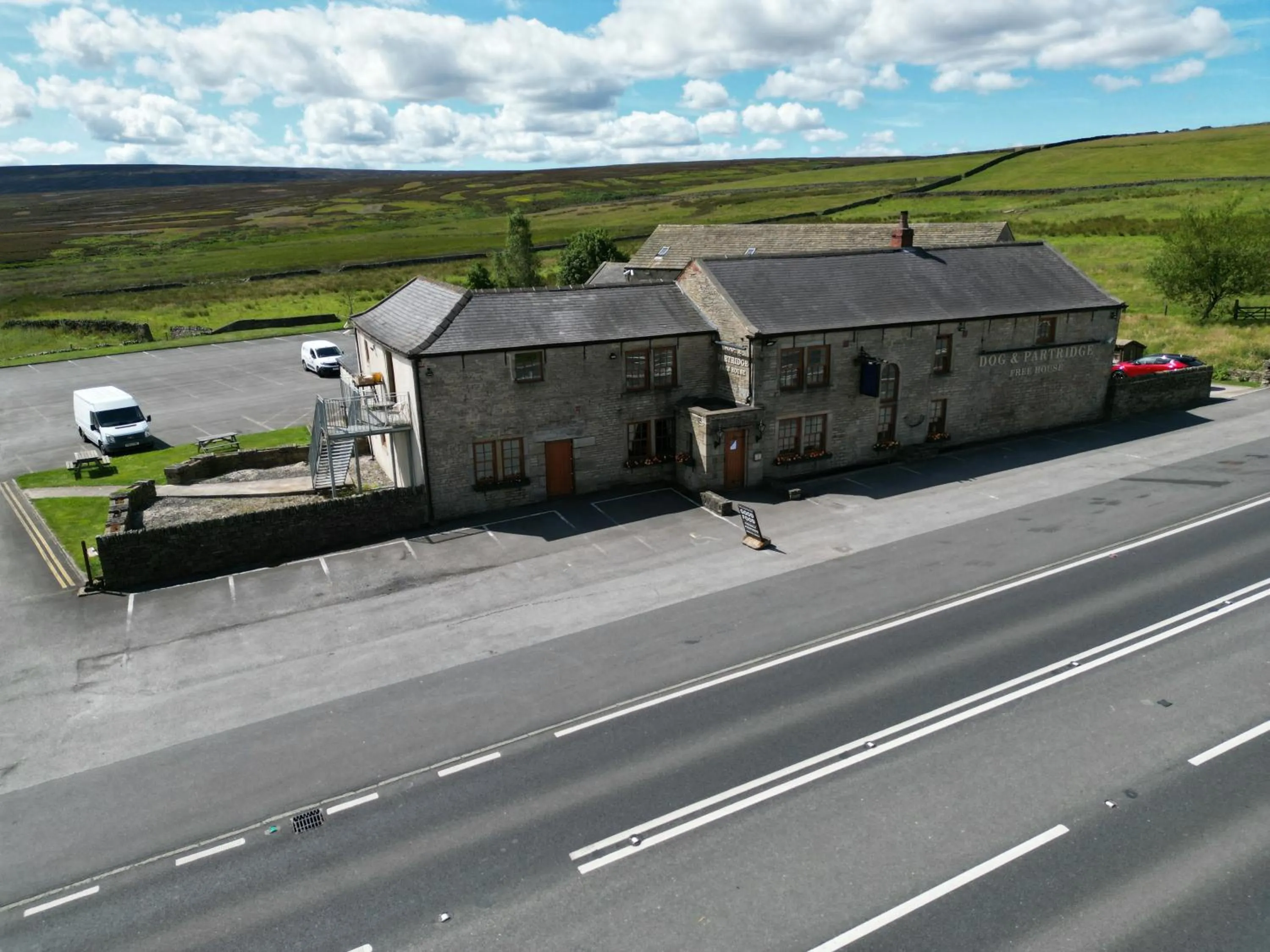 Property building in The Dog and Partridge