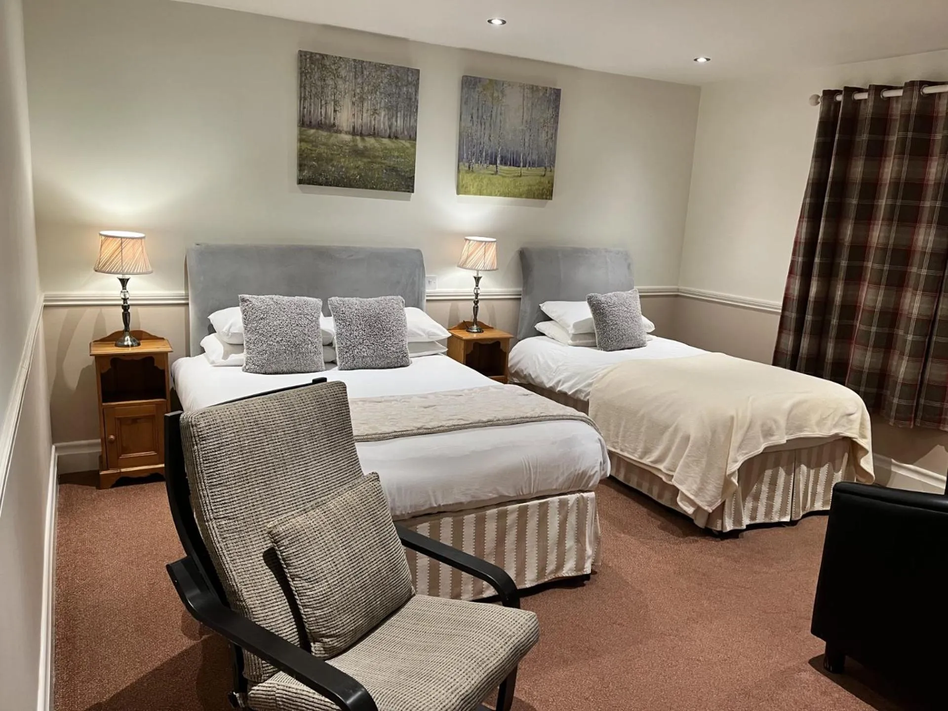 Bed in The Dog and Partridge