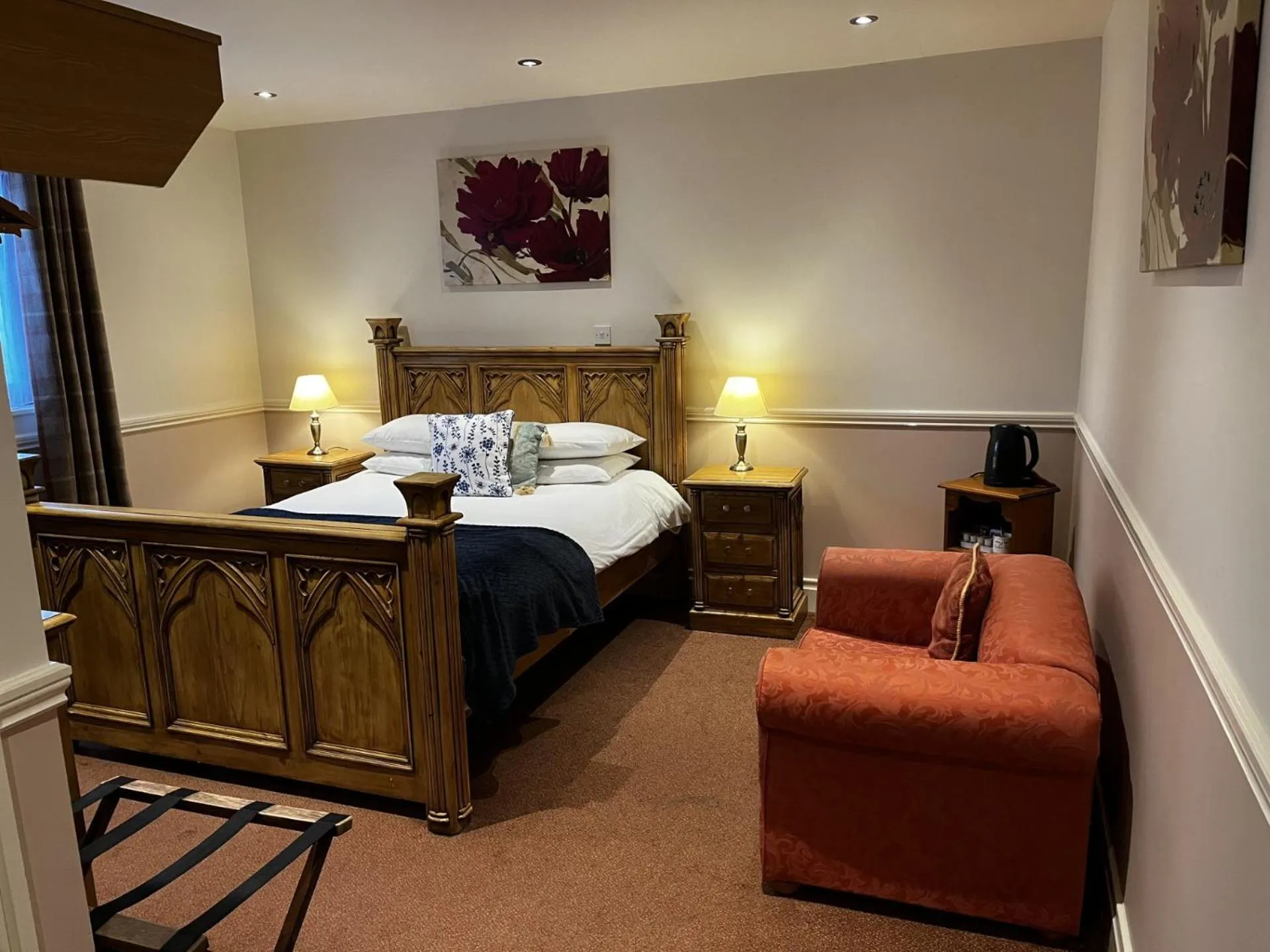 Bed in The Dog and Partridge