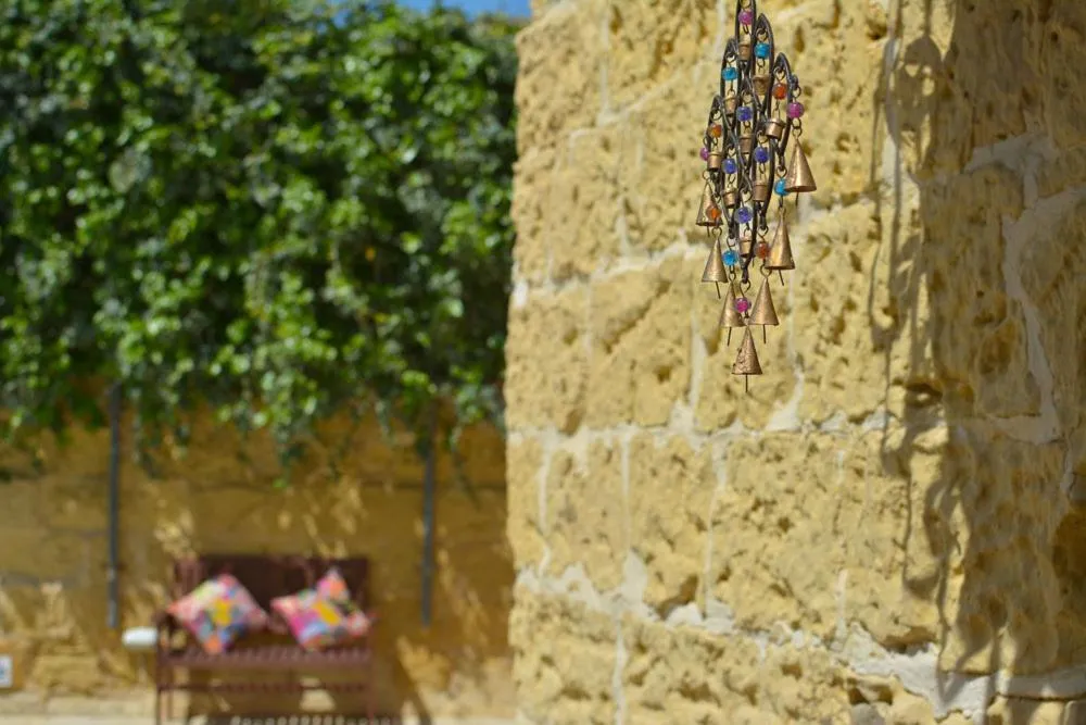 Decorative detail in Shanti Ghar Gozo