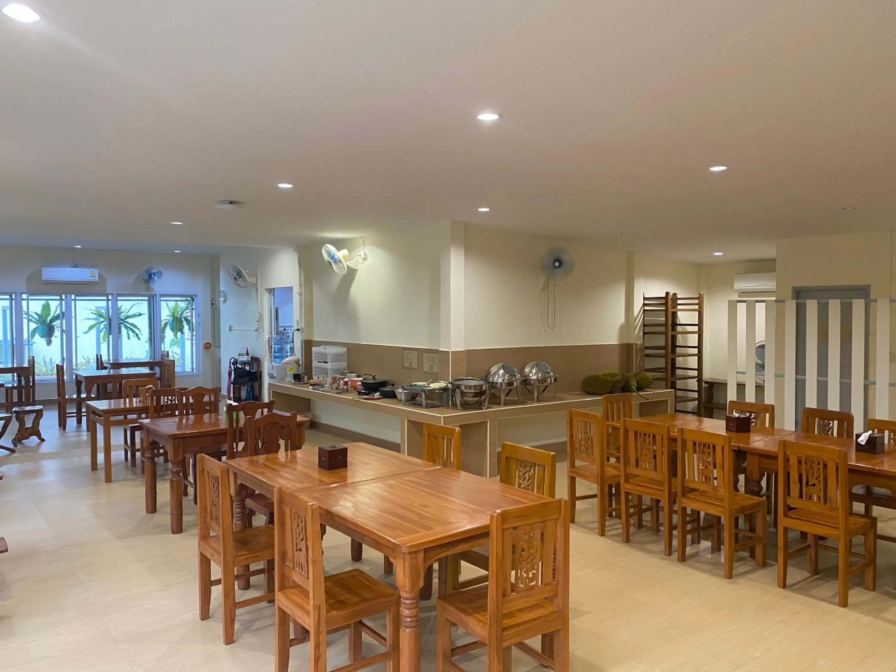 Breakfast in Baan Suan Palm Resort