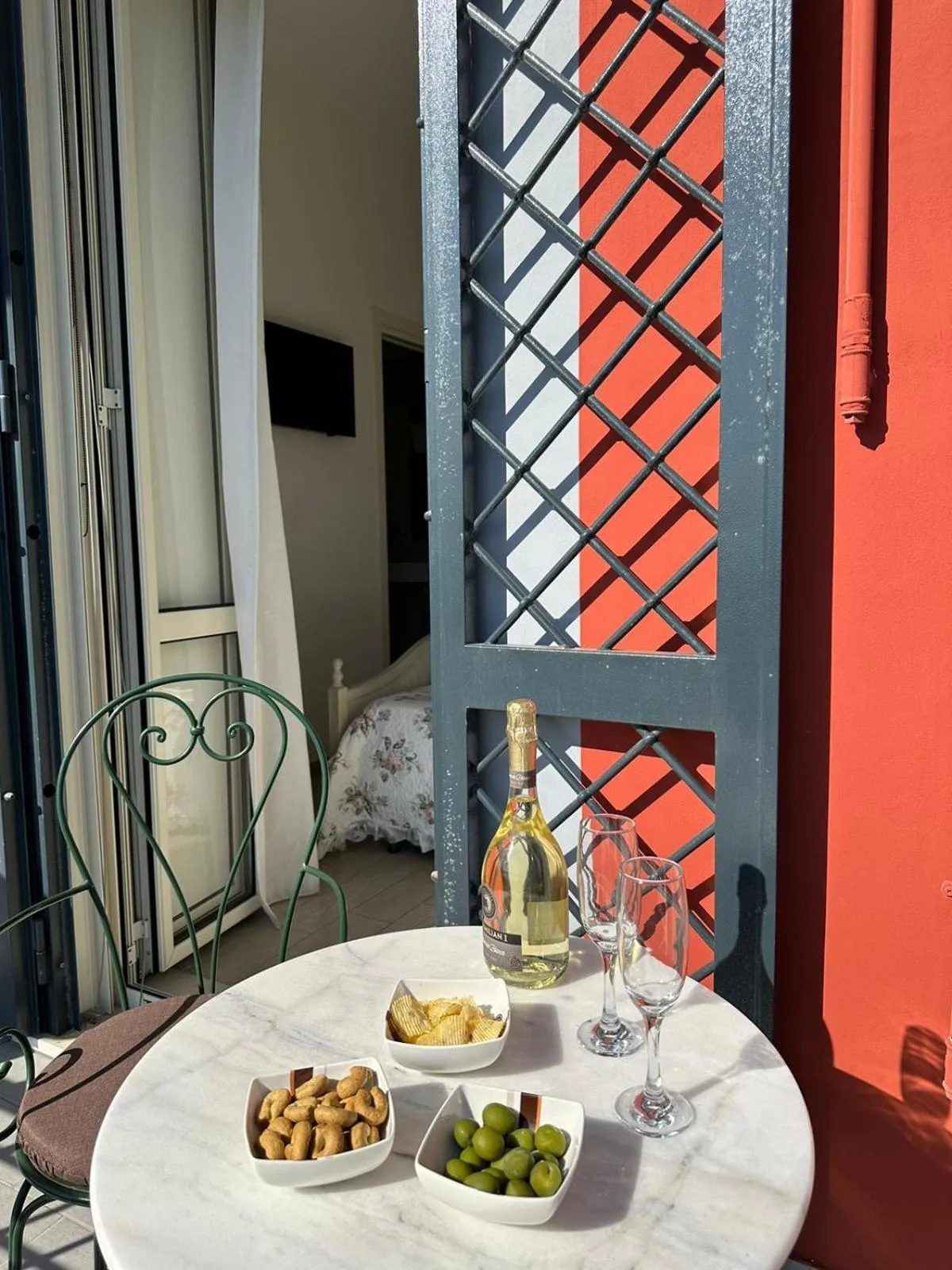 Balcony/Terrace in B&B Paura