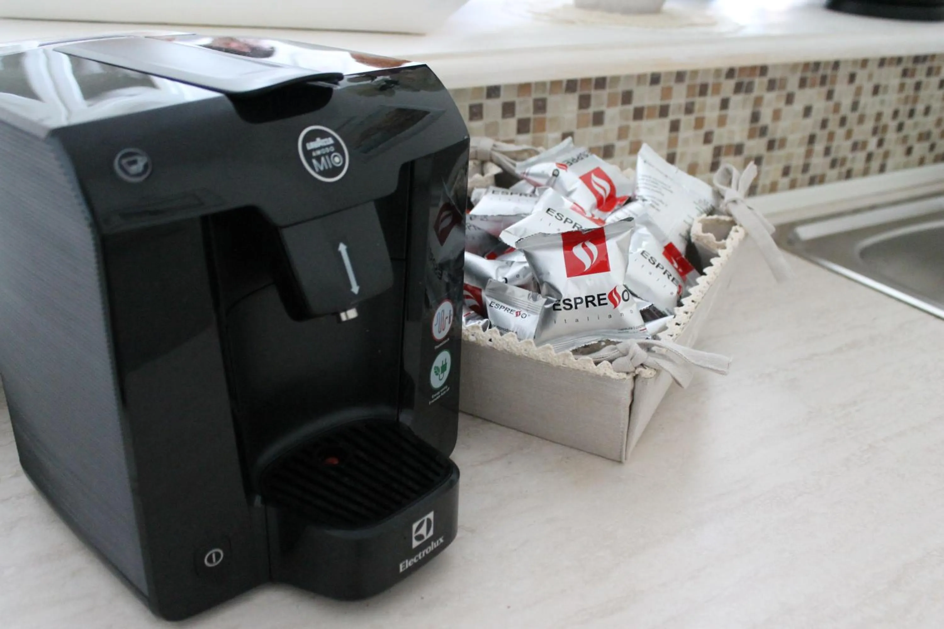 Coffee/tea facilities in B&B Paura