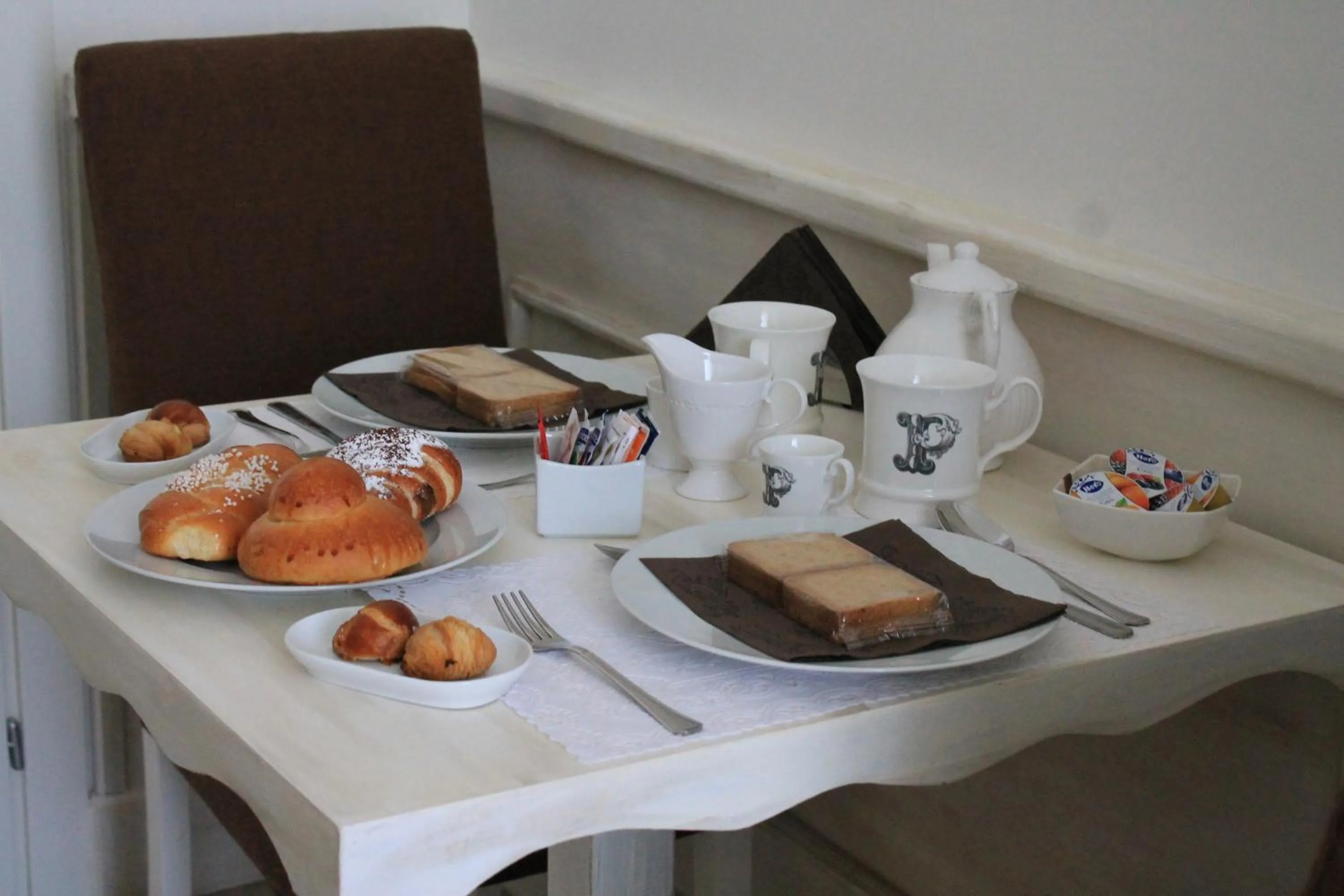 Italian breakfast in B&B Paura