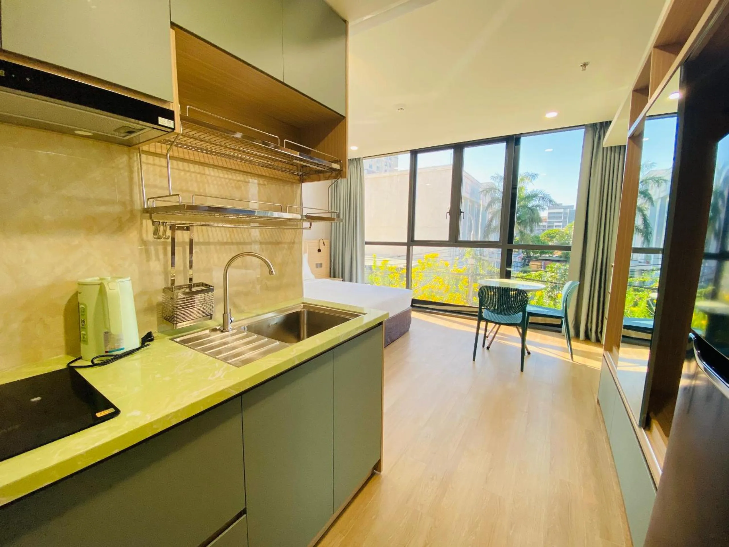 Kitchen or kitchenette in NAM Hotel & Residences