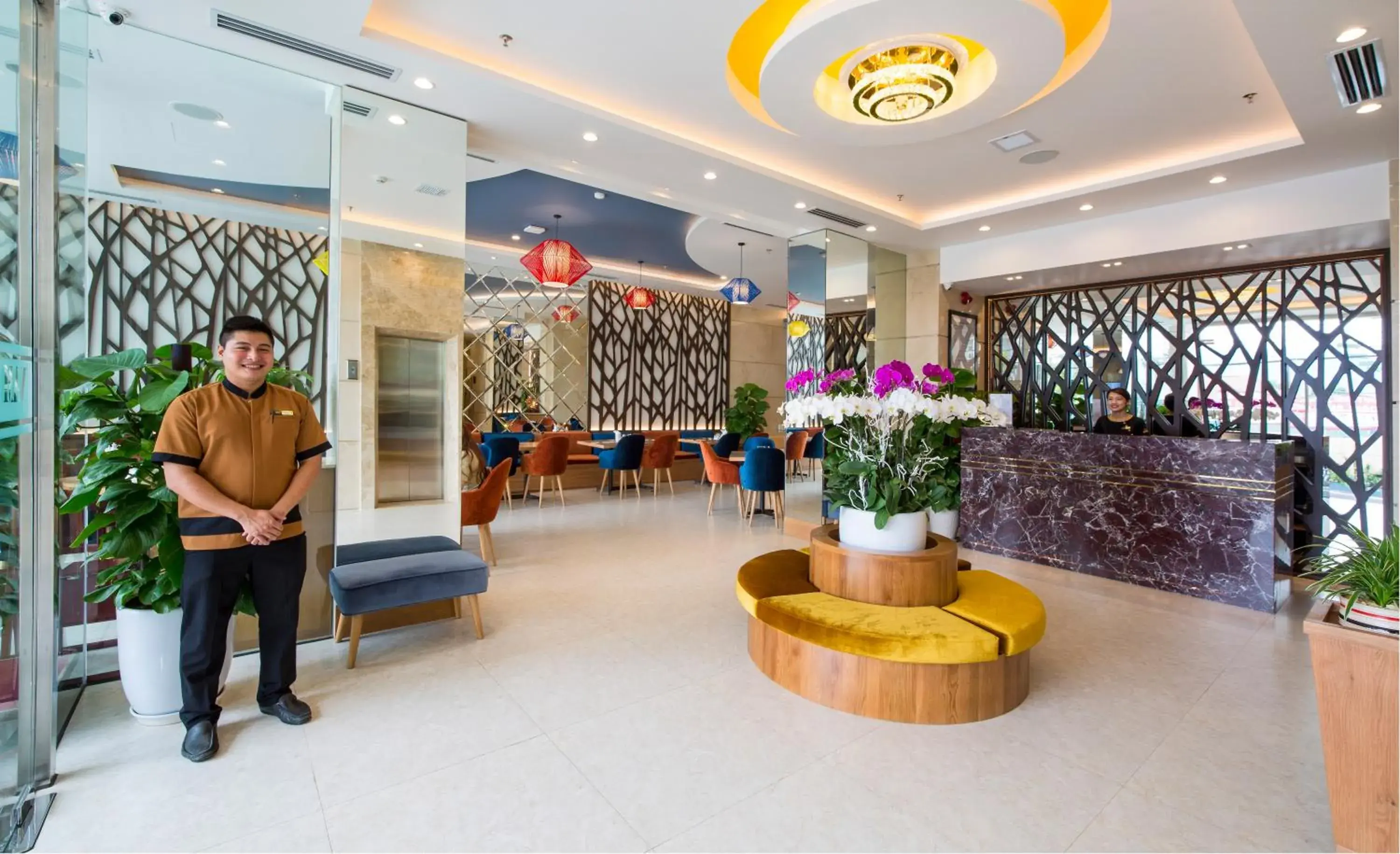 Lobby or reception in NAM Hotel & Residences Lobby or reception in NAM Hotel & Residences