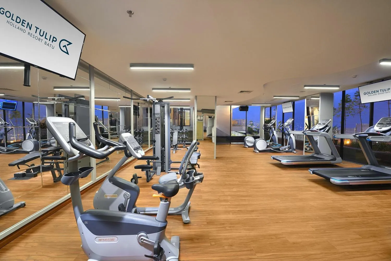 Fitness centre/facilities in Golden Tulip Holland Resort Batu