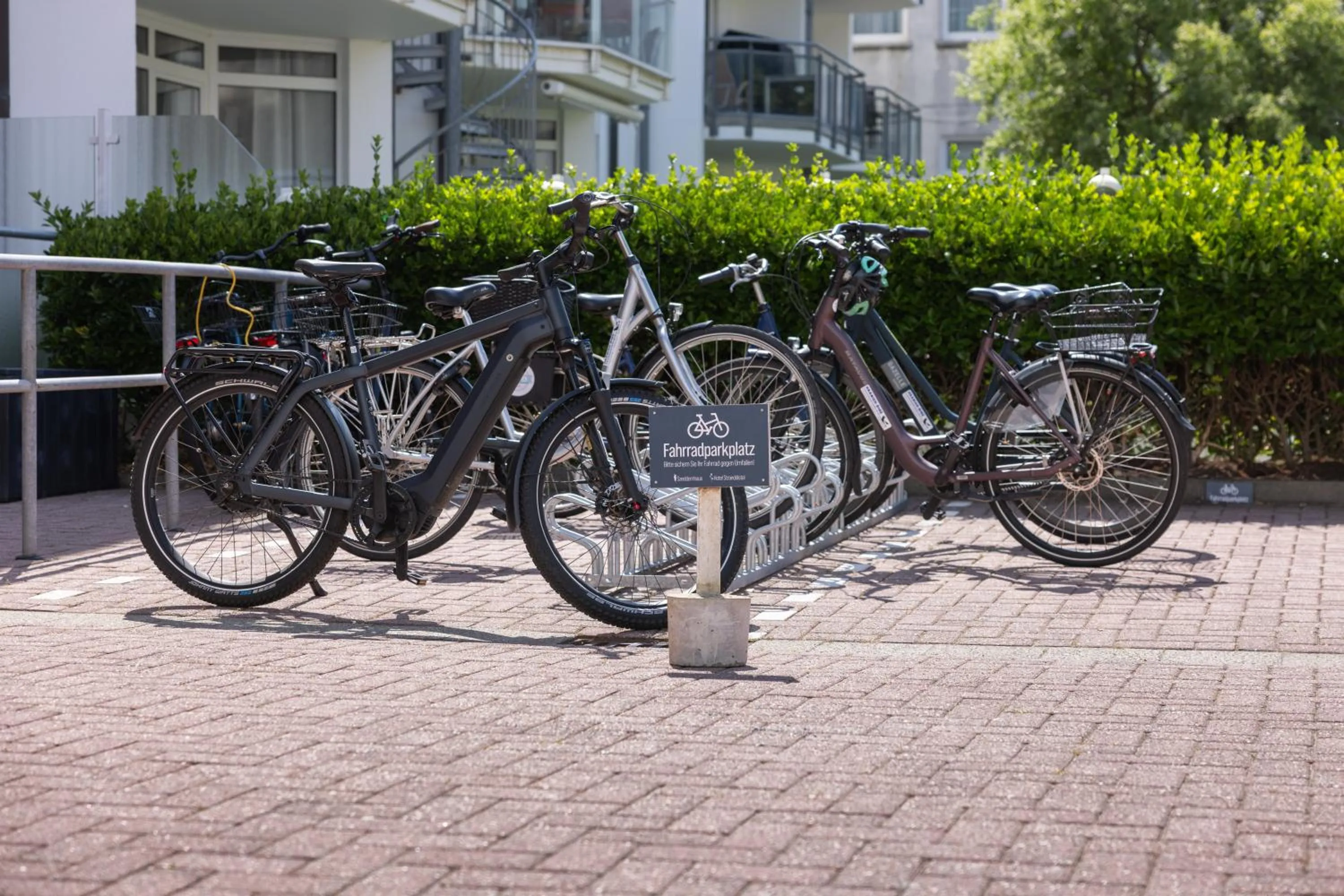 Parking in Hotel Stranddistel
