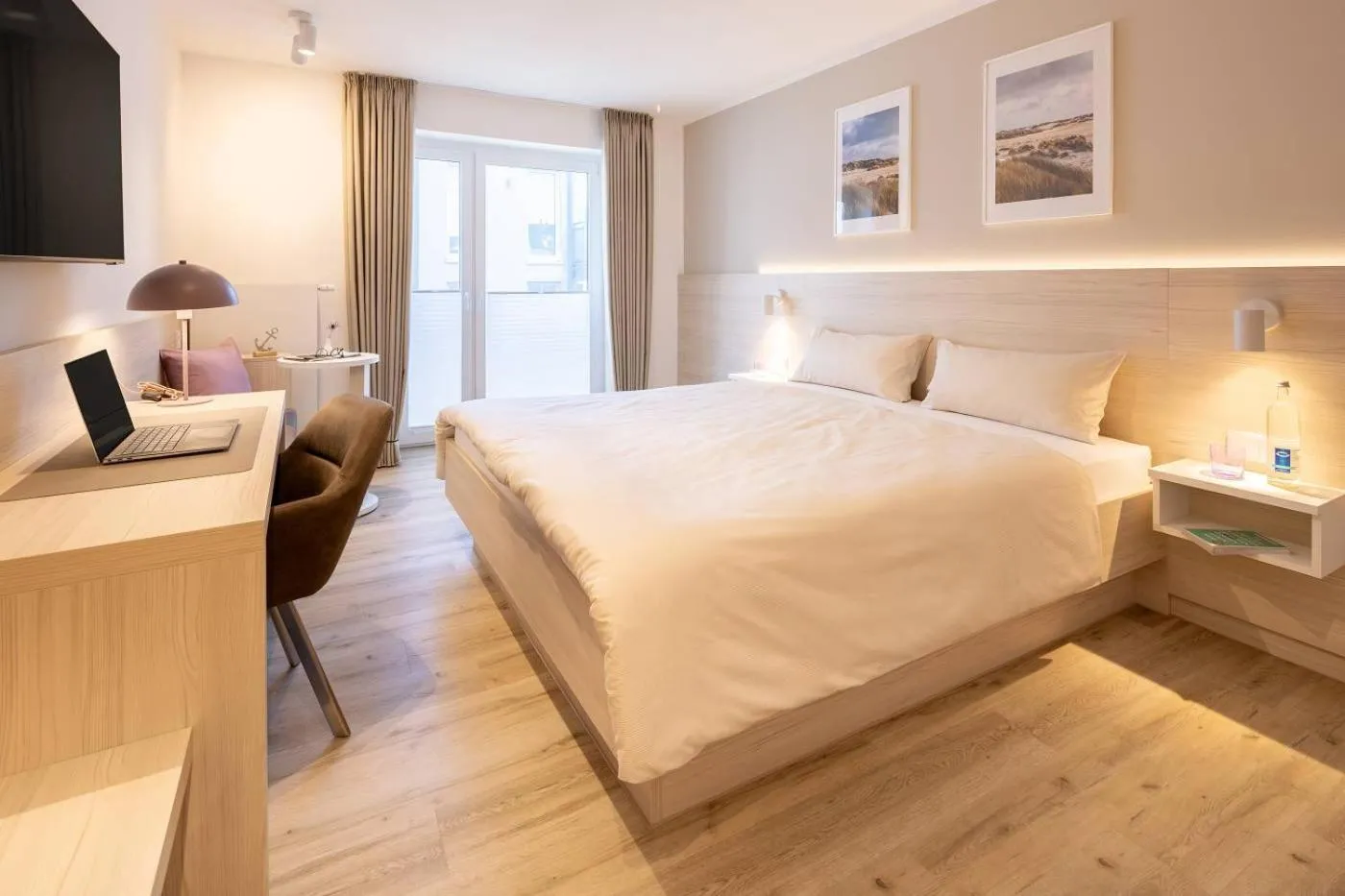 TV and multimedia, Bed in Hotel Stranddistel