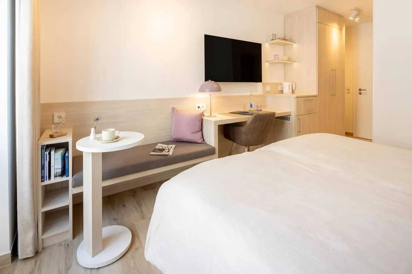 TV and multimedia, Bed in Hotel Stranddistel