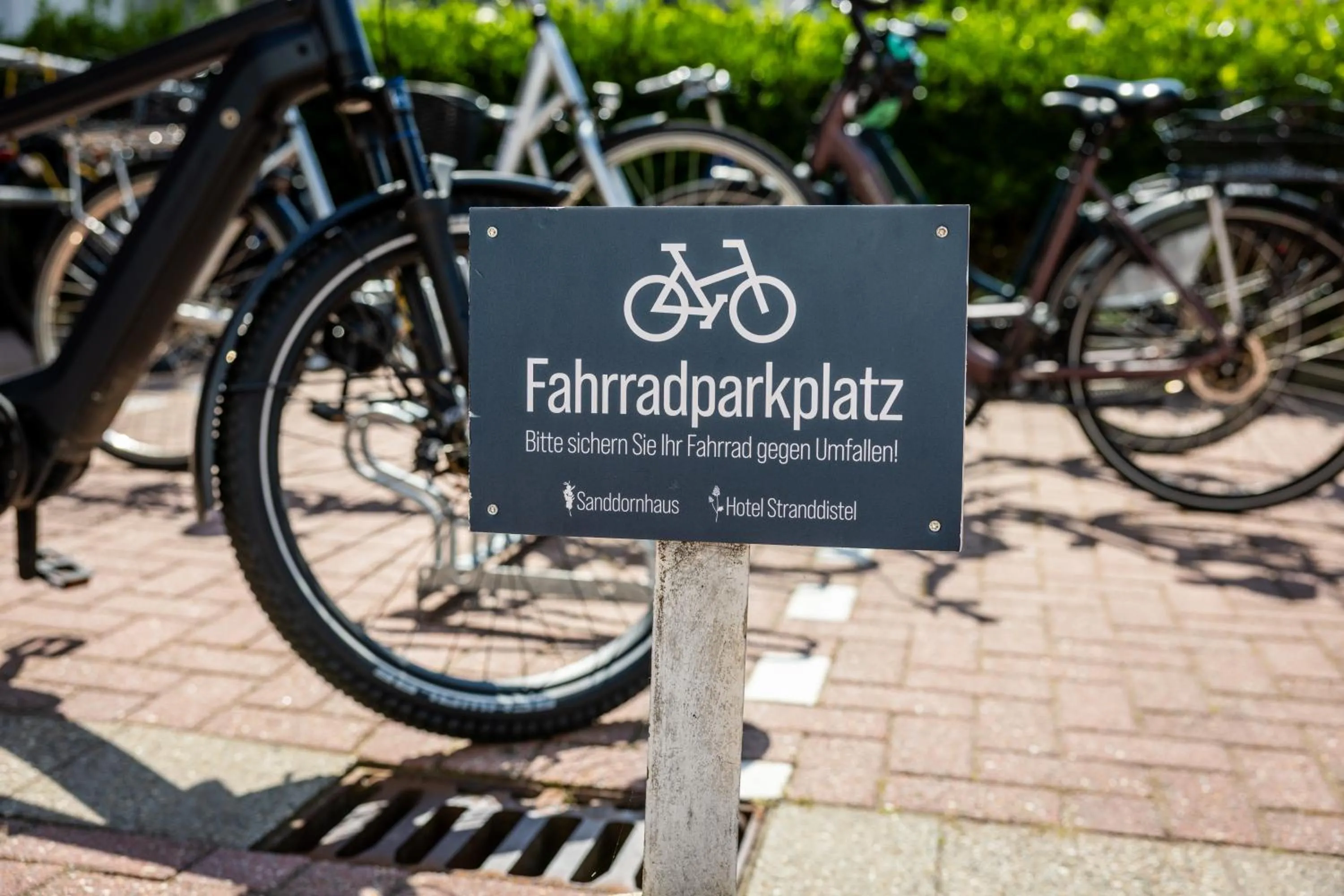 Parking in Hotel Stranddistel