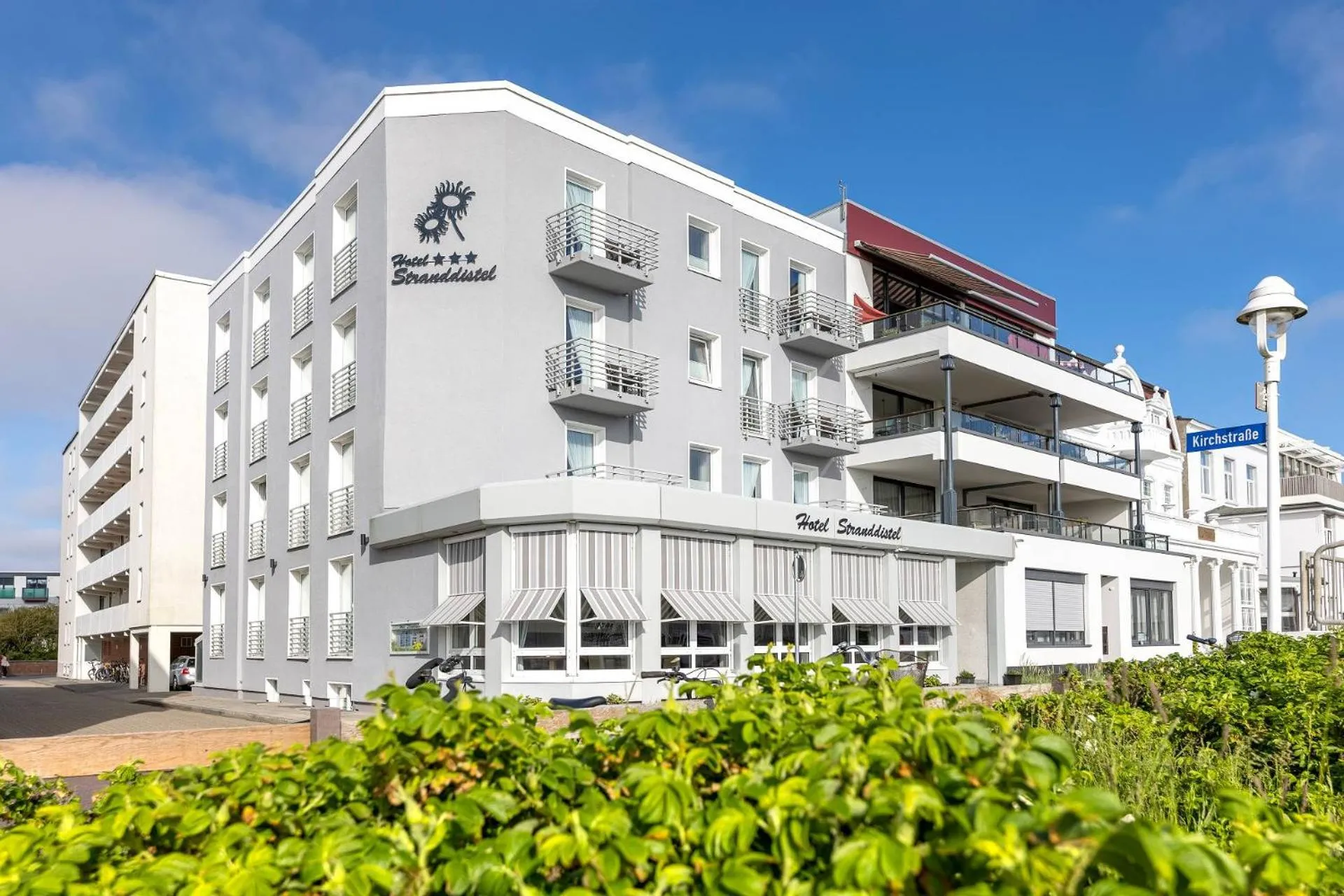 Property building in Hotel Stranddistel