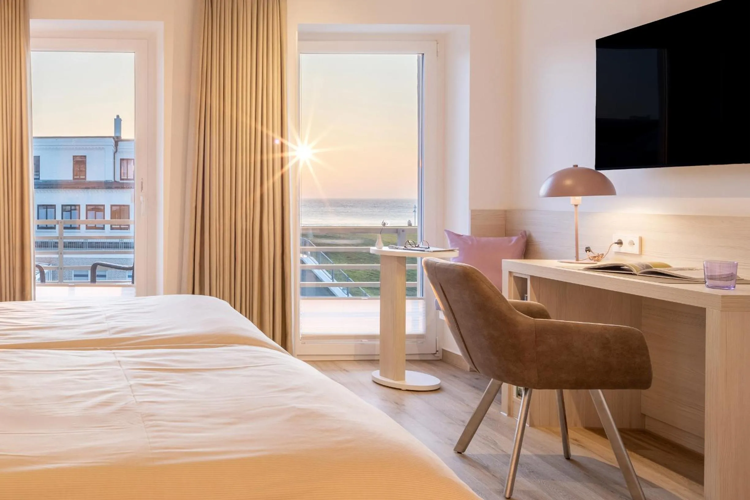 TV and multimedia, Bed in Hotel Stranddistel