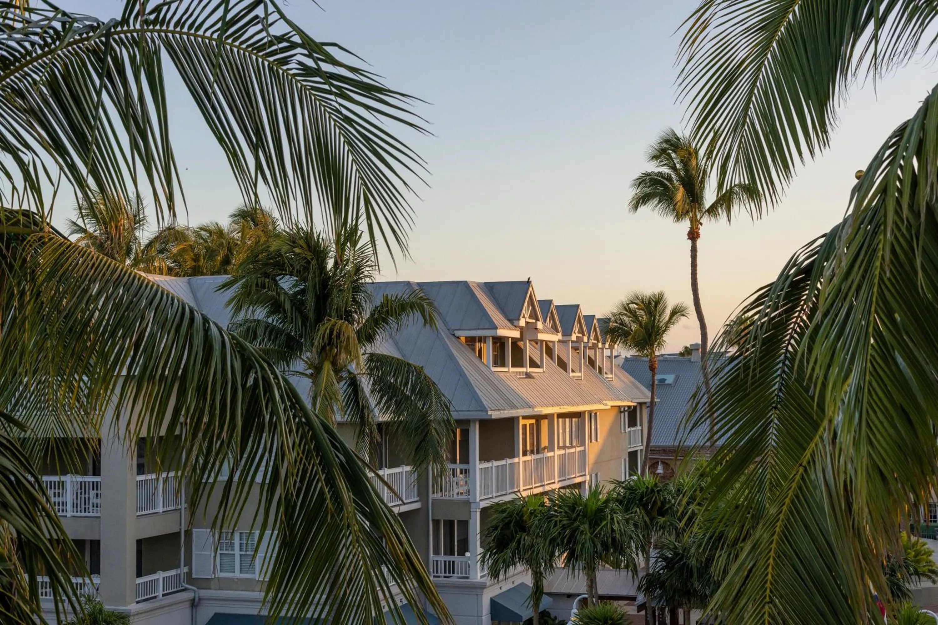 Property building in Opal Key Resort & Marina