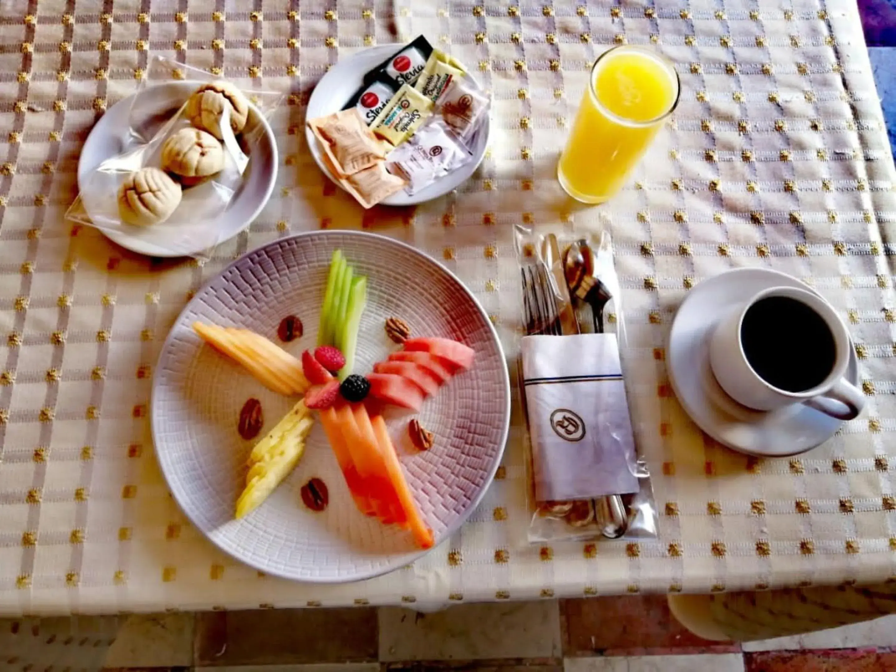 Breakfast in Quinta Real Aguascalientes Breakfast in Quinta Real Aguascalientes