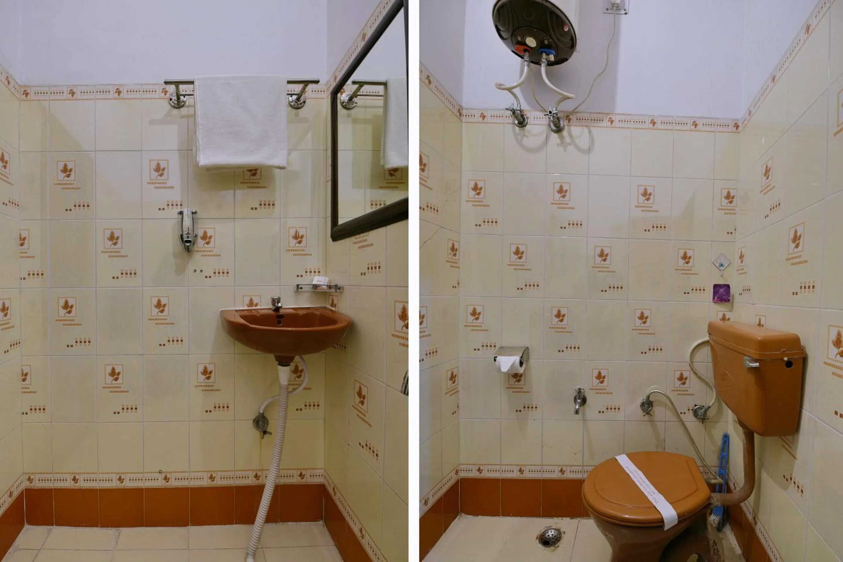 Bathroom in Hotel O Mehfil Hotel