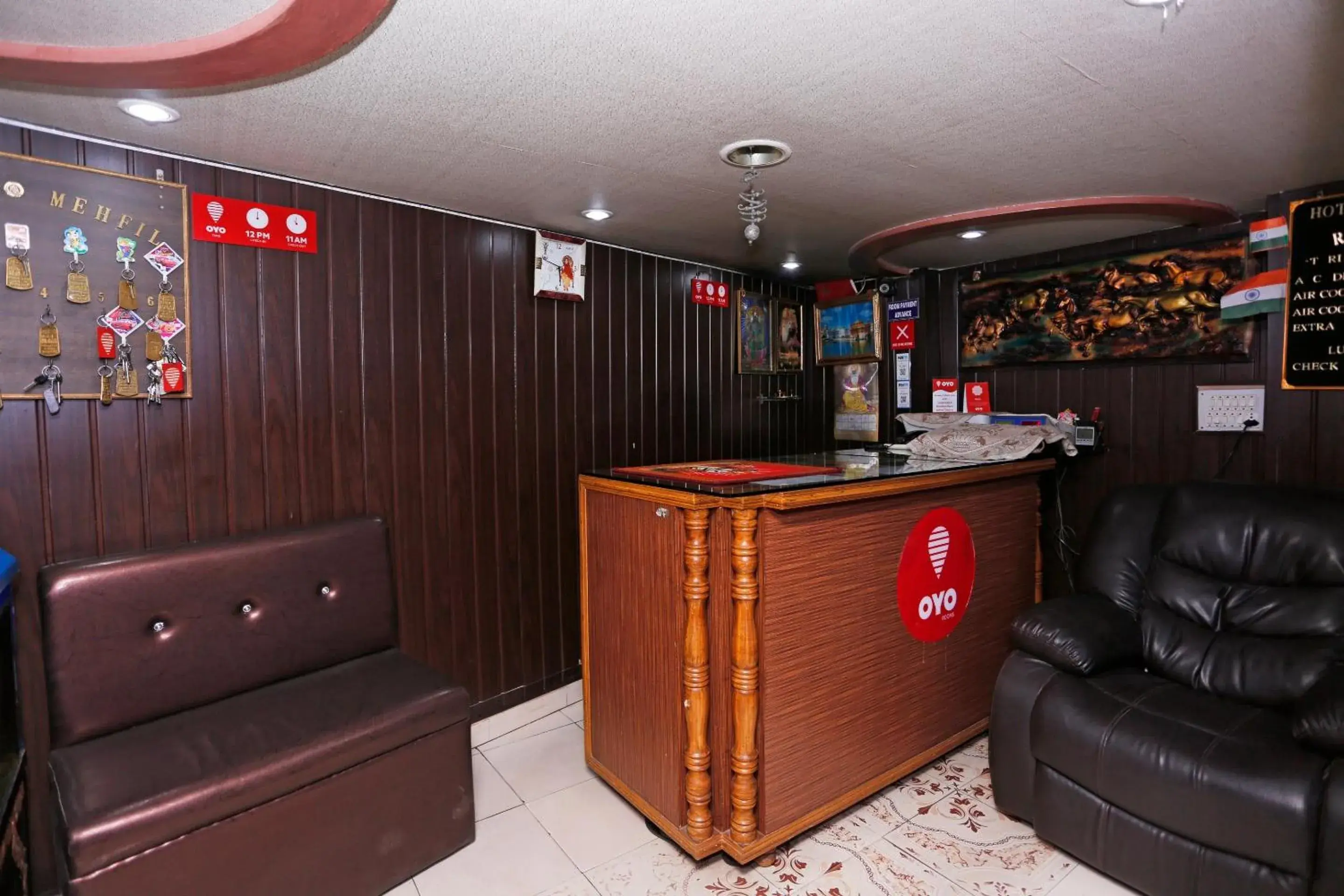 Lobby or reception in Hotel O Mehfil Hotel Lobby or reception in Hotel O Mehfil Hotel