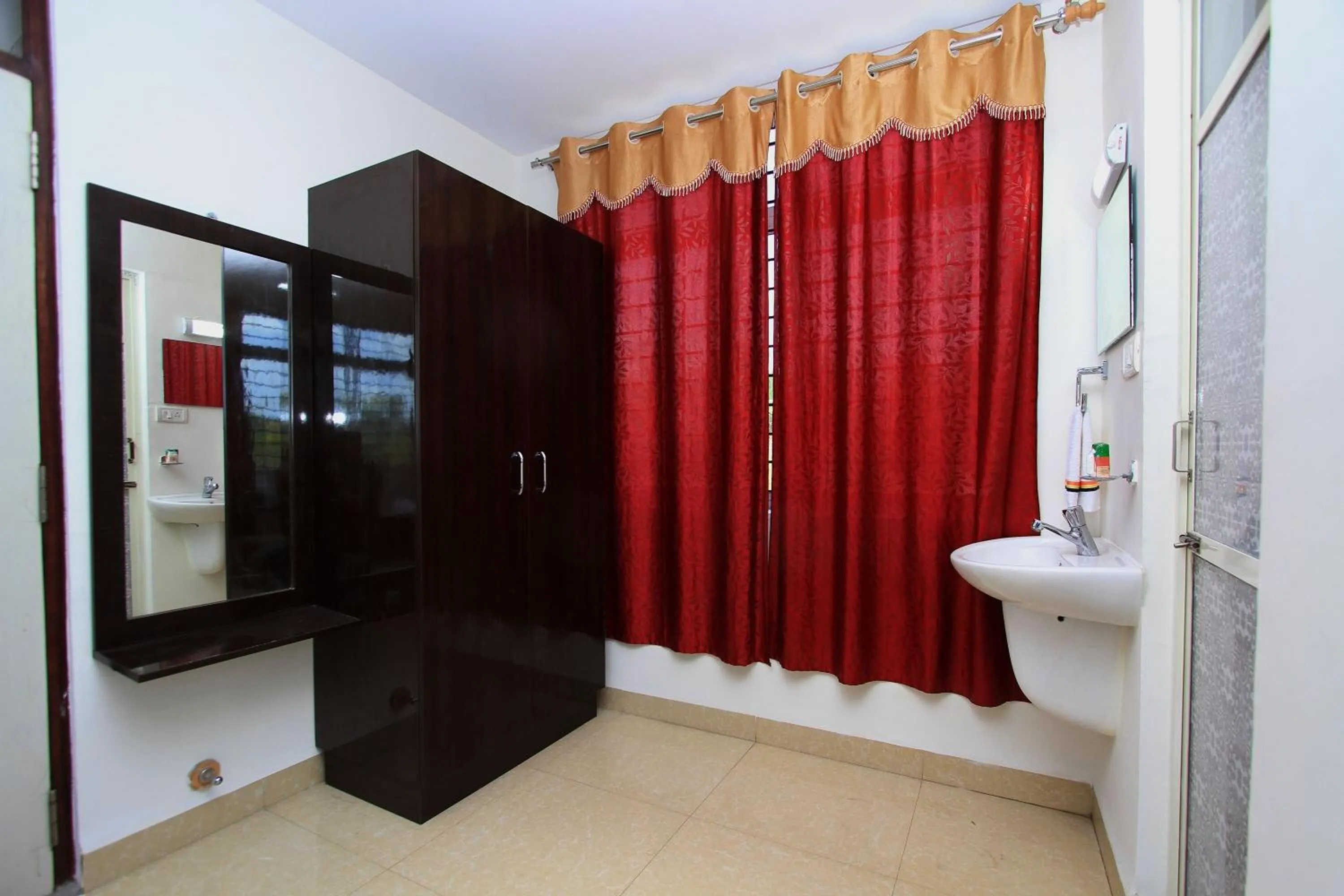 Bathroom in Hotel O Sri Sai Residency