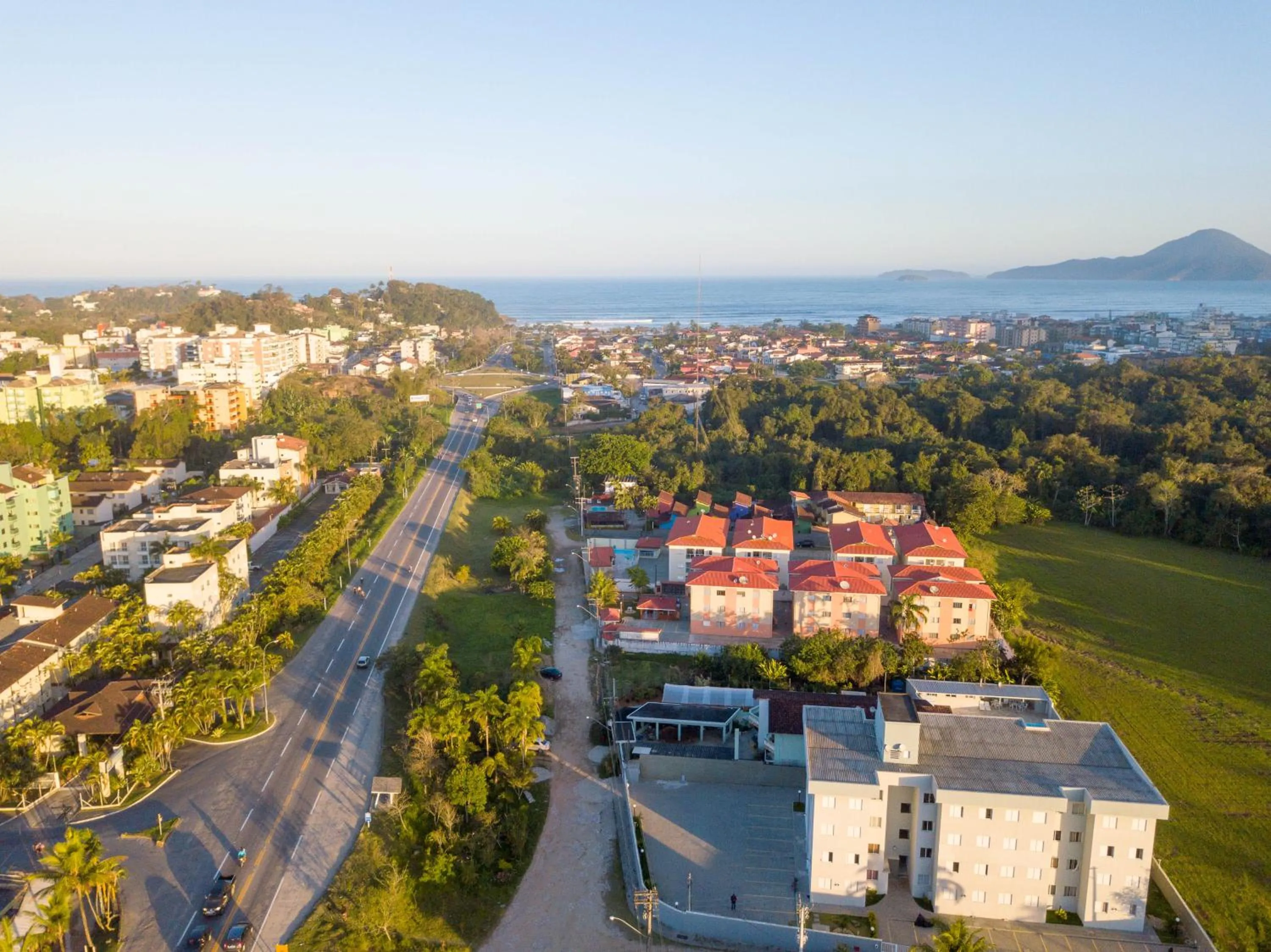 Bird's eye view in Apartamento Erica Itaguá proximo da Praia Grande