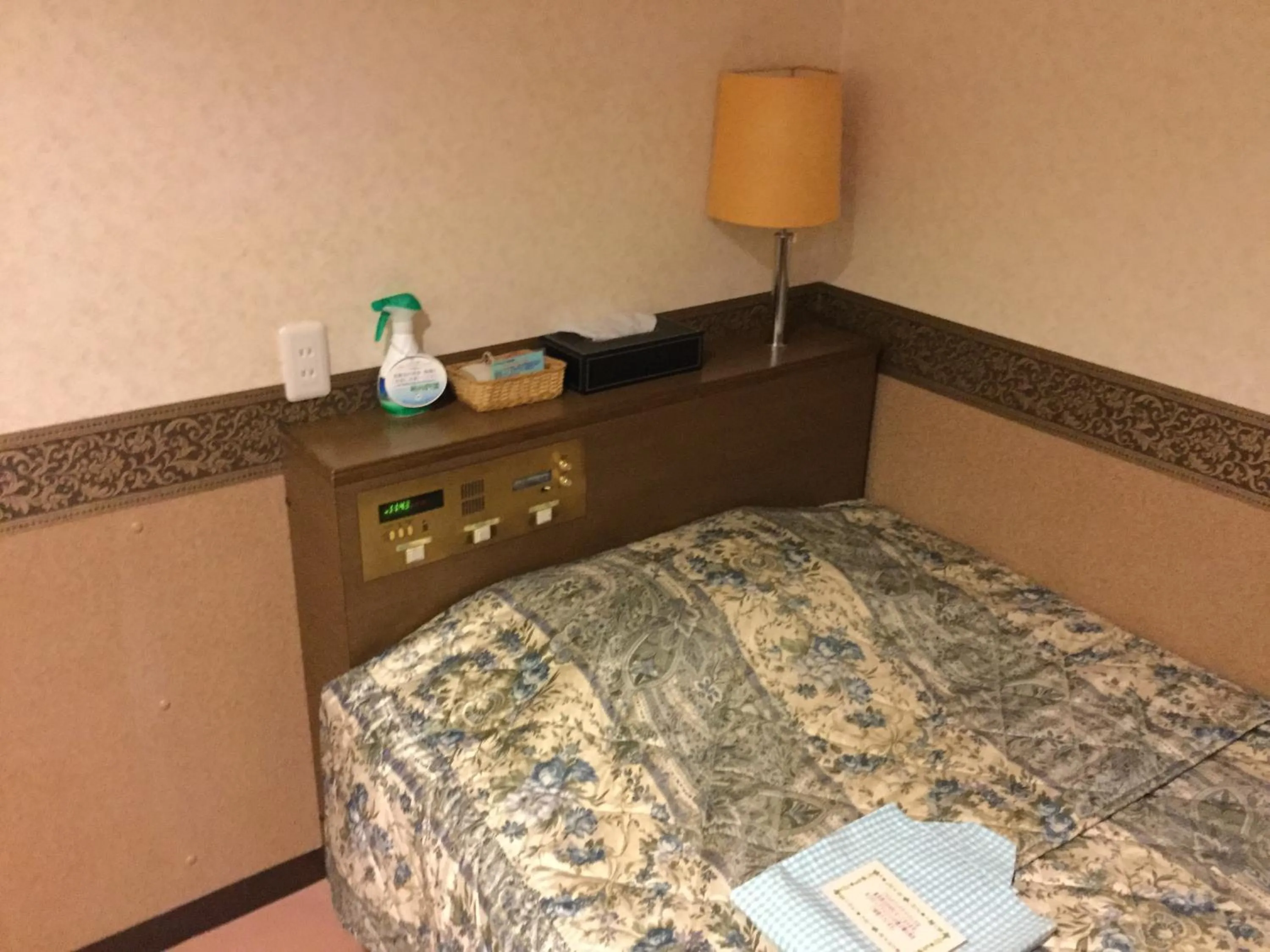 Bed in Maebashi Business Hotel Luka