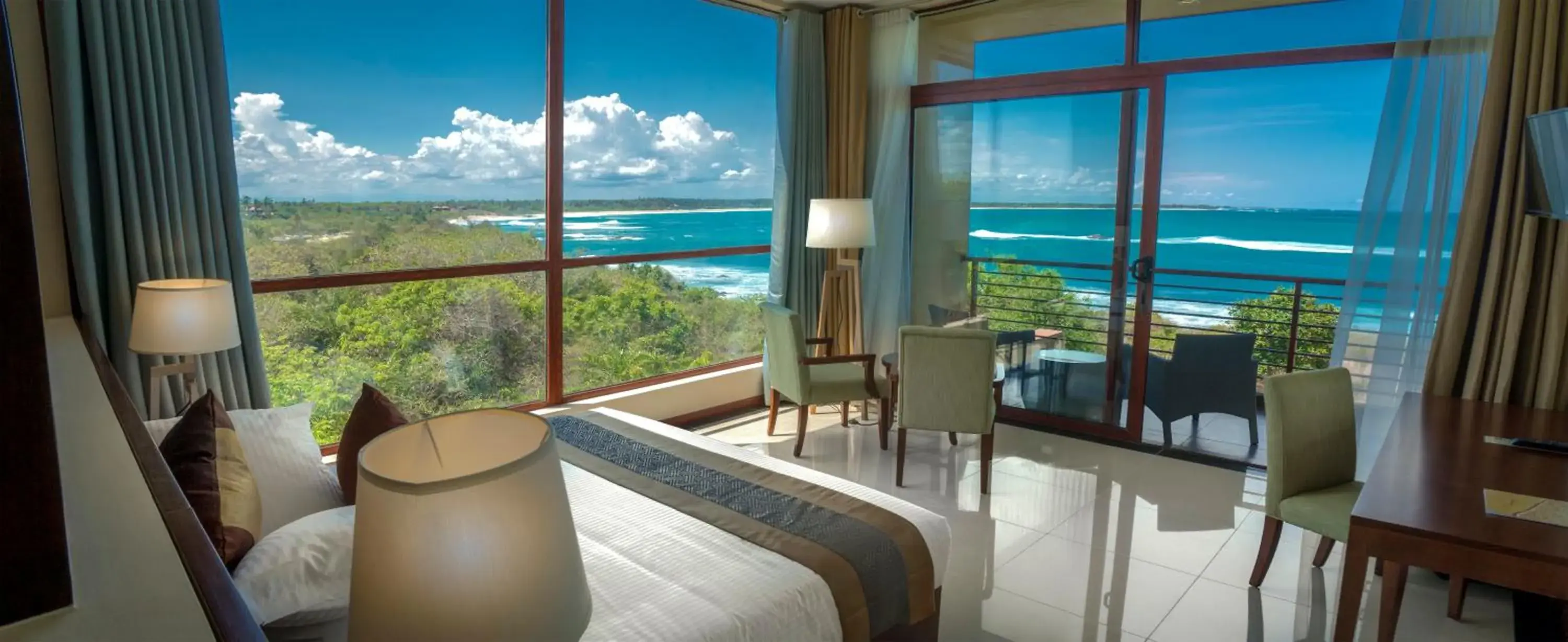 Sea view in Sooriya Resort & Spa Sea view in Sooriya Resort & Spa