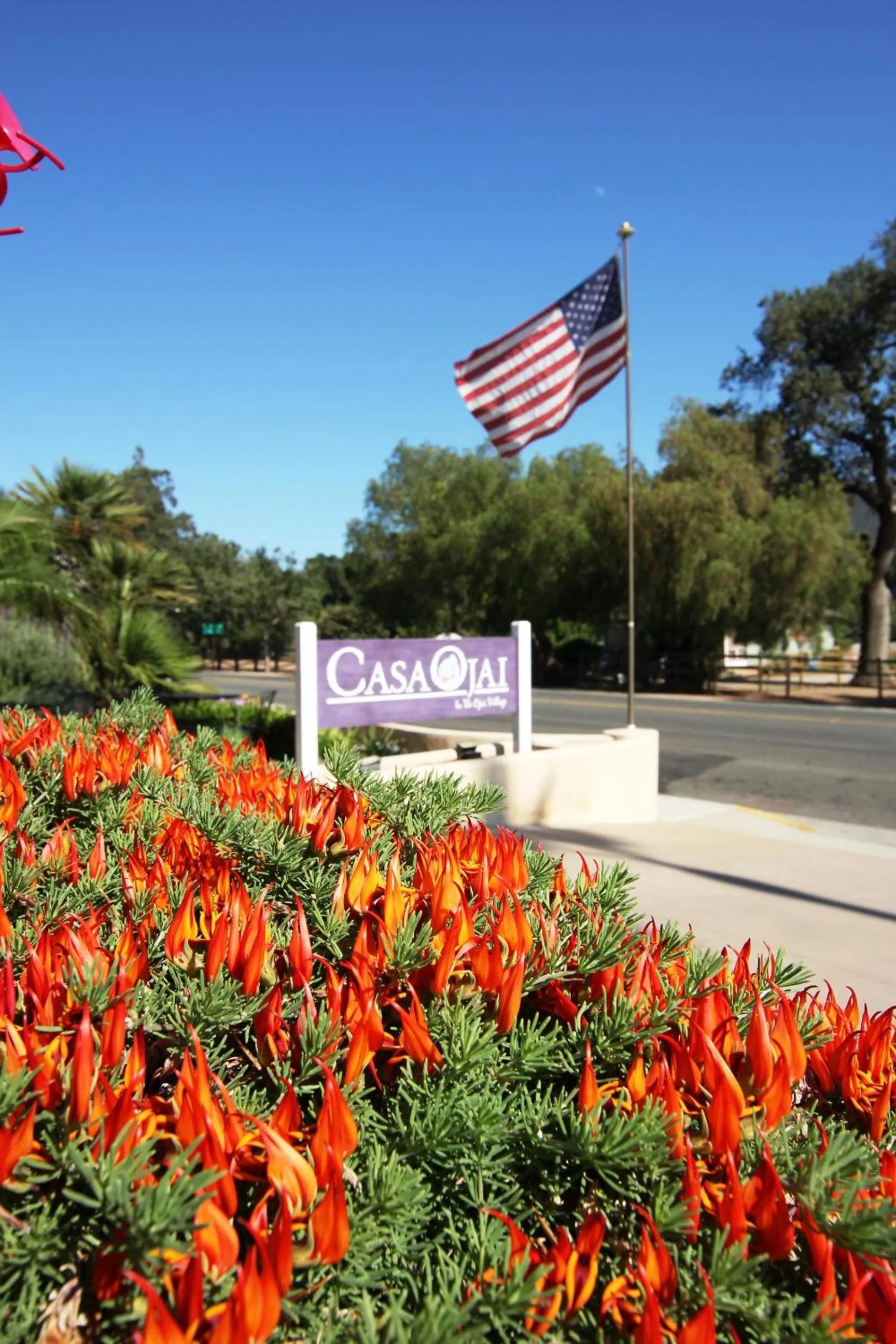 Facade/entrance in Casa Ojai Inn