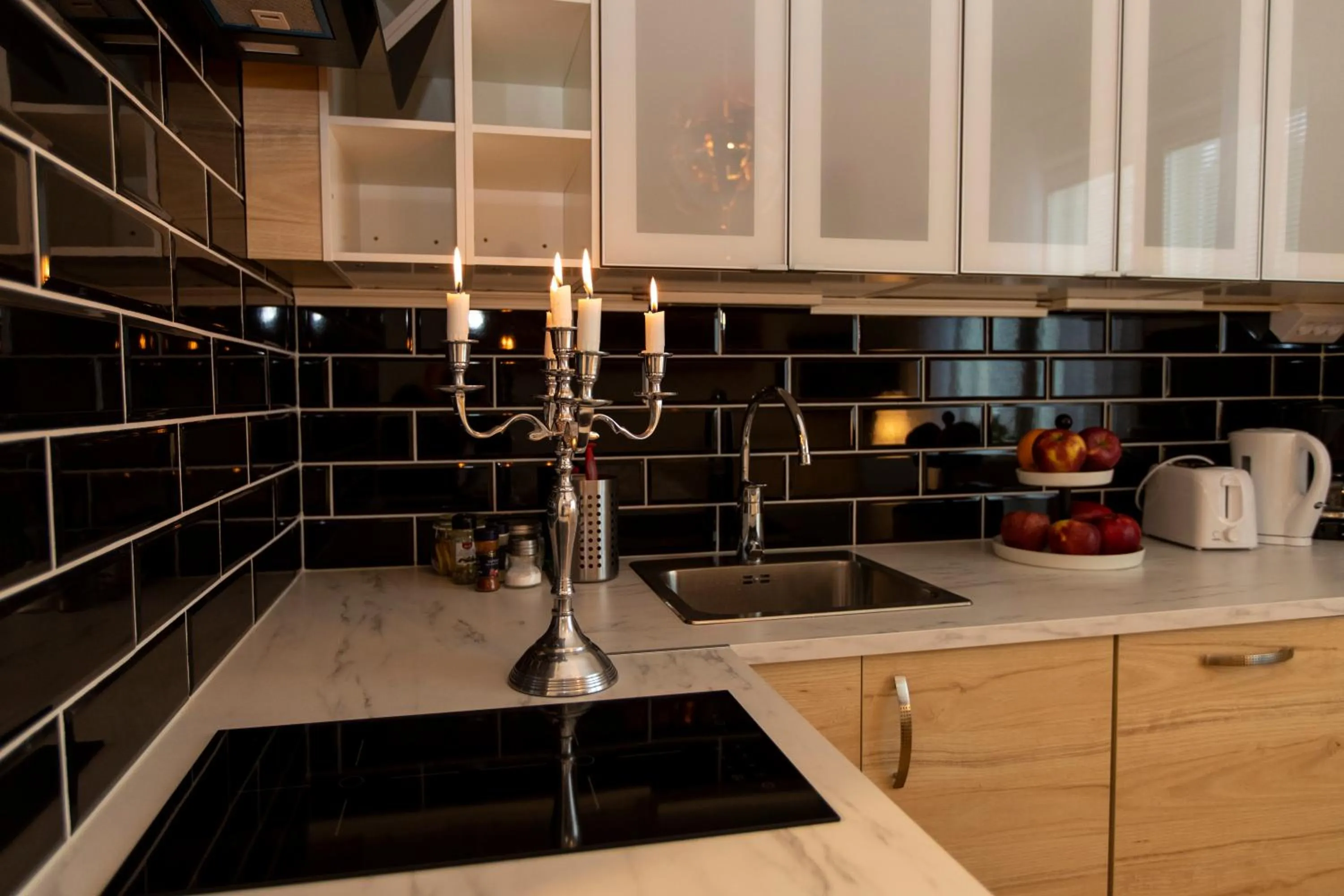 Shower in Klintvägen Apartments