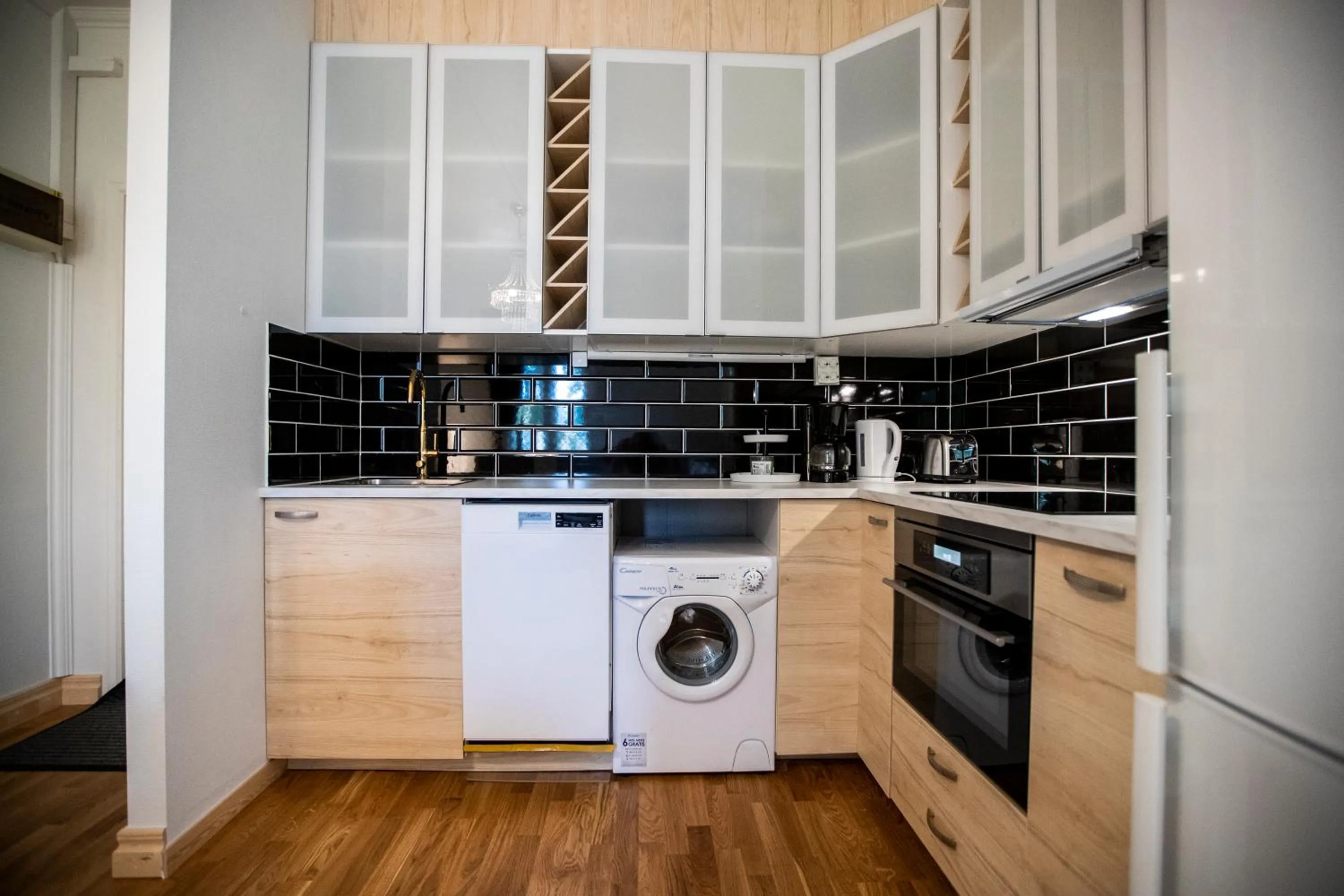 Shower in Klintvägen Apartments