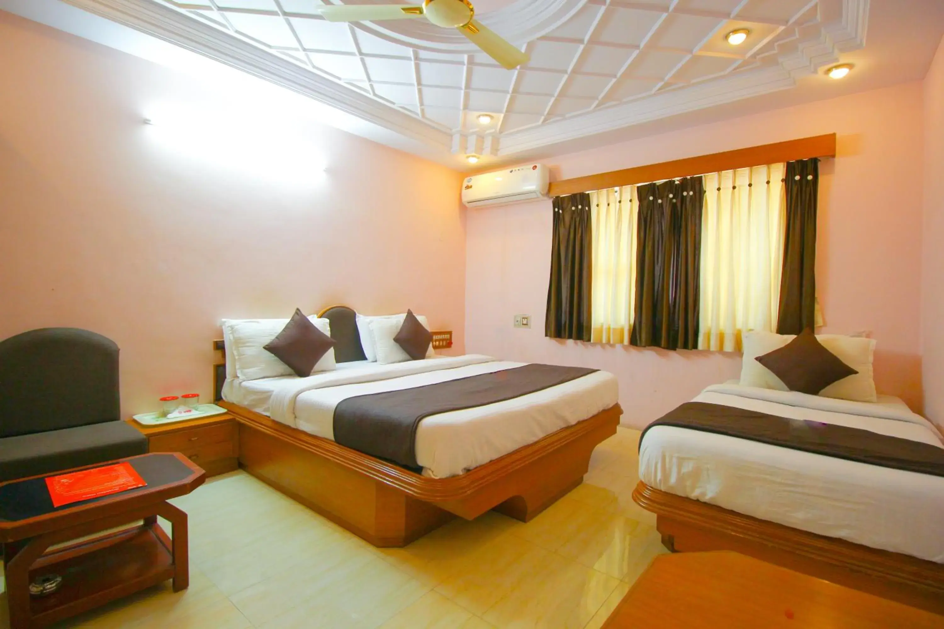 Bed in Hotel Upasana Bed in Hotel Upasana